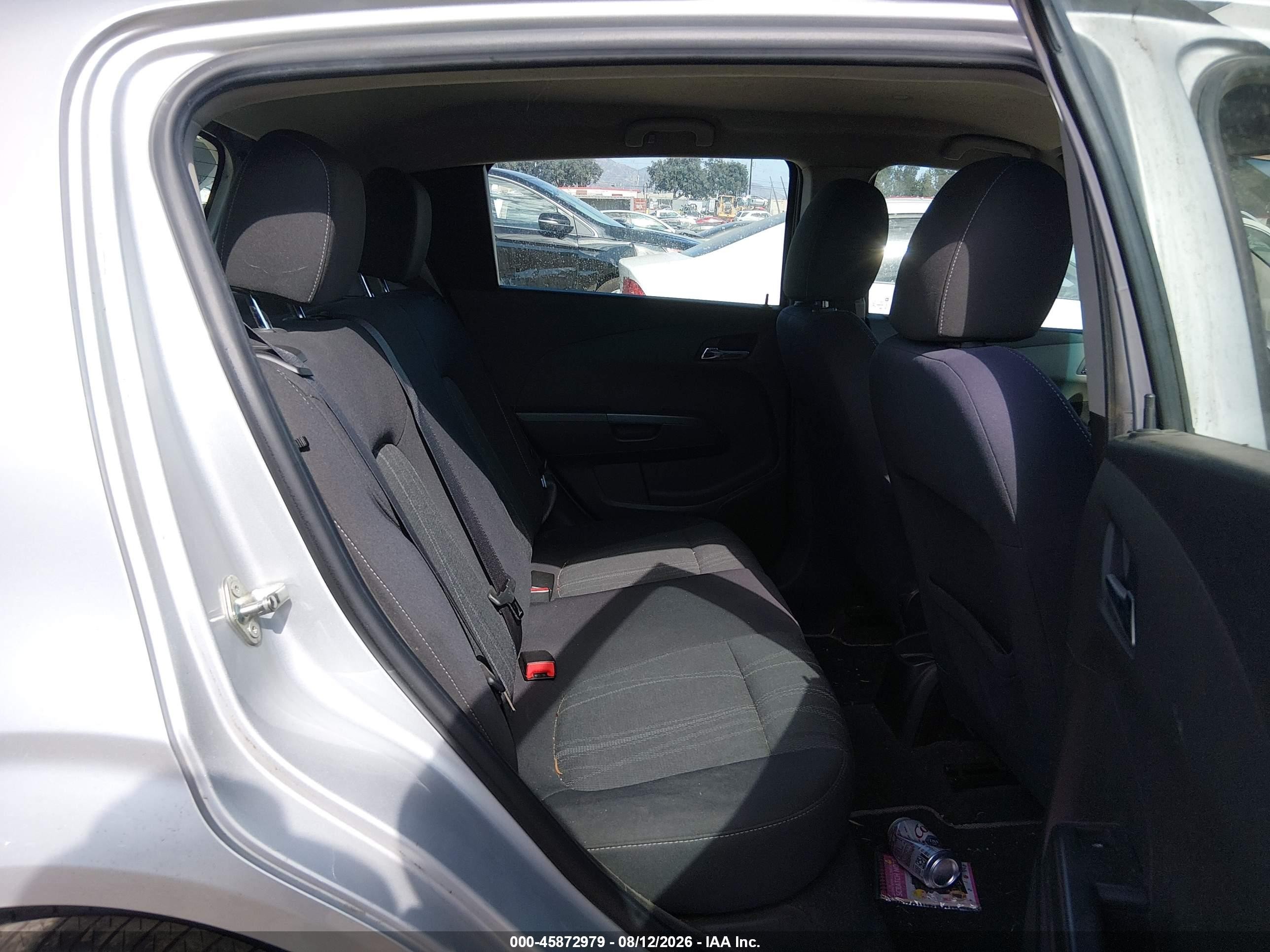 2012 Chevrolet Sonic Lt Silver vin: 1G1JC6SB5C4212900