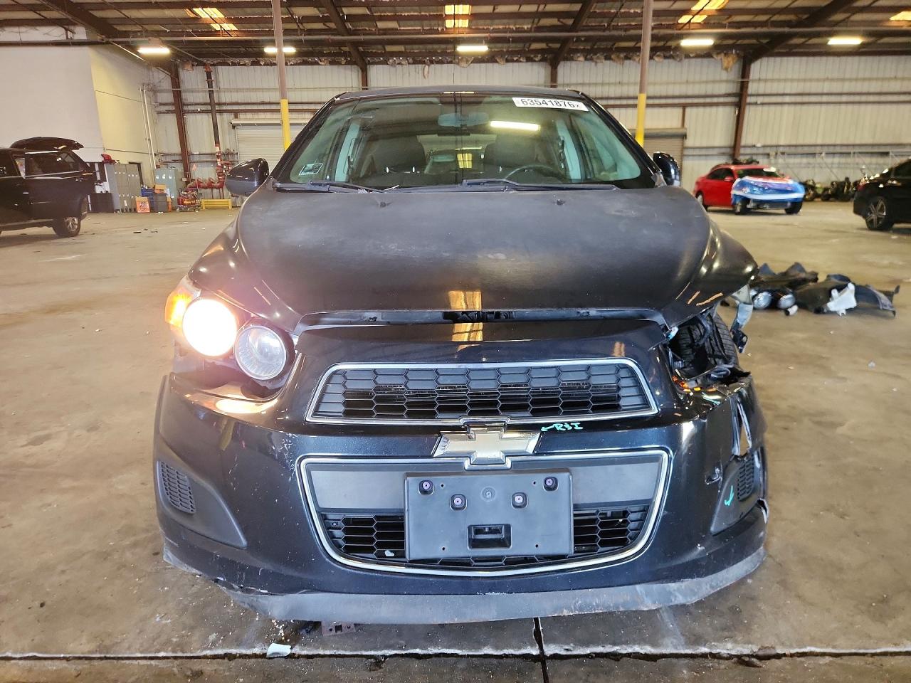 2013 Chevrolet Sonic Lt Black vin: 1G1JC6SB5D4217130