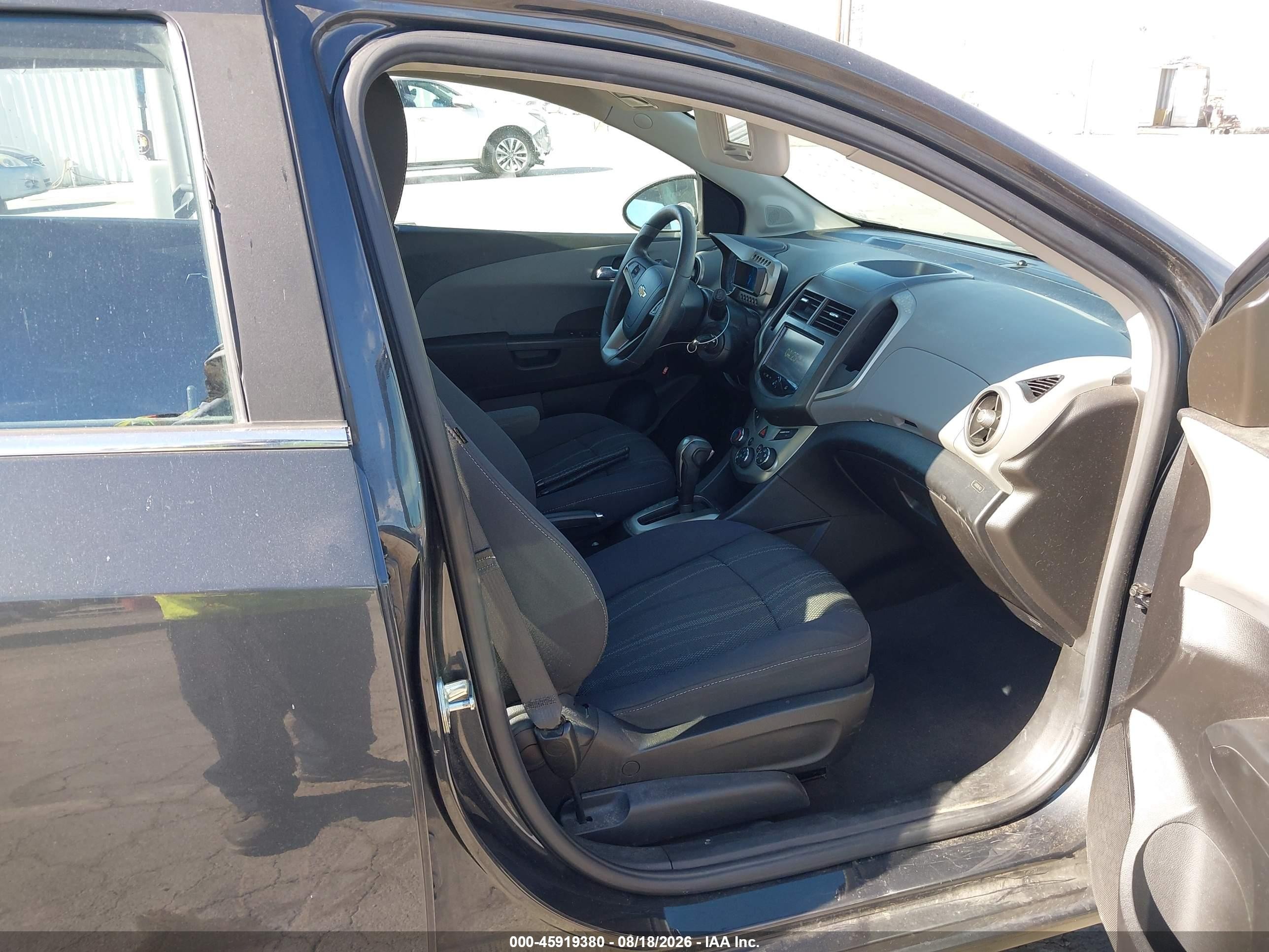 2014 Chevrolet Sonic Lt Auto Gray vin: 1G1JC6SB5E4232793