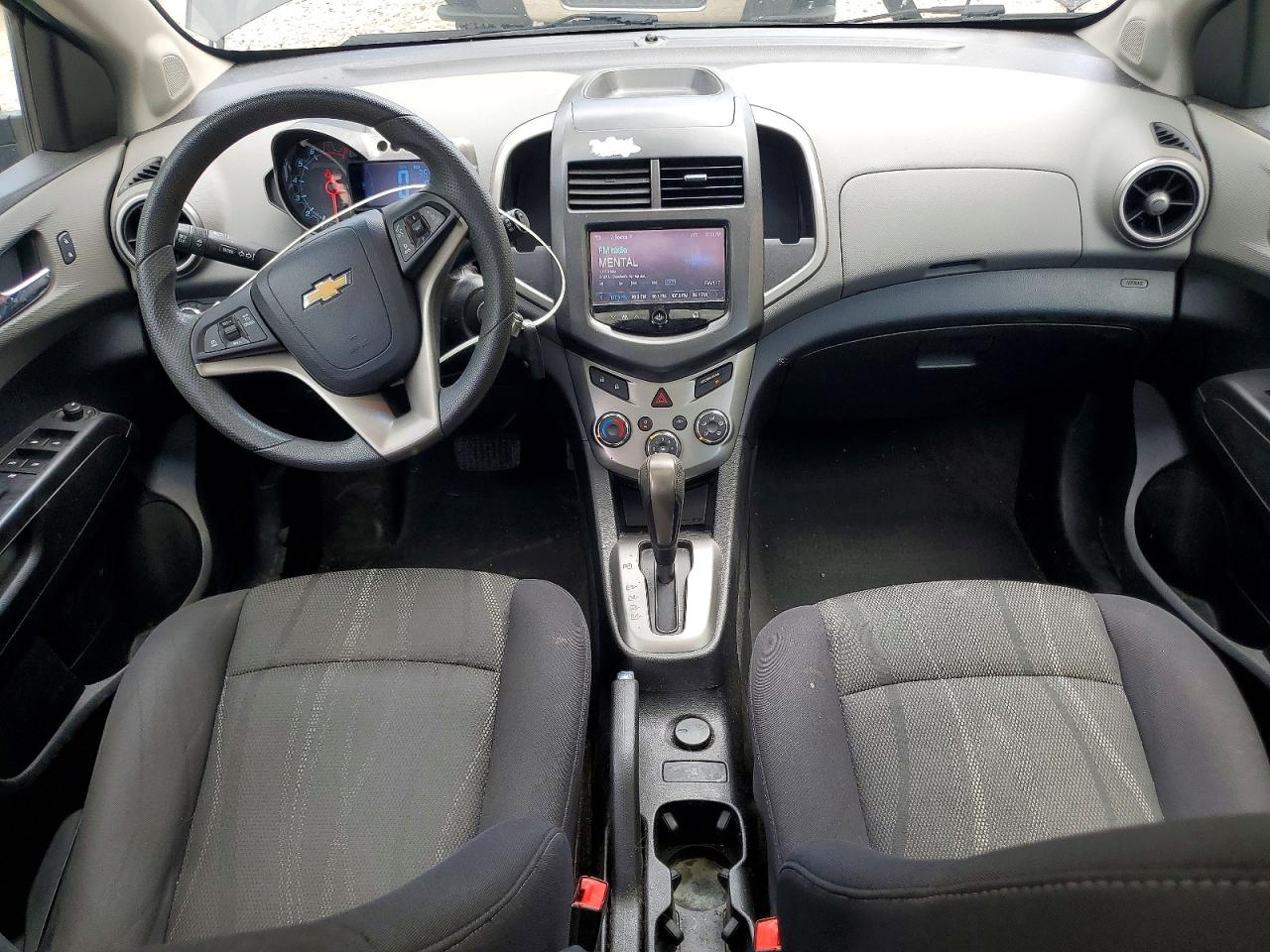 2015 Chevrolet Sonic Lt Black vin: 1G1JC6SB5F4143002