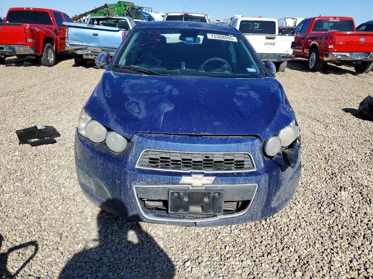 2013 Chevrolet Sonic Lt Blue vin: 1G1JC6SB6D4191587