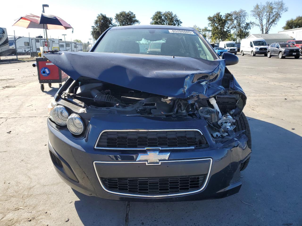 2016 Chevrolet Sonic Lt Blue vin: 1G1JC6SB6G4106526
