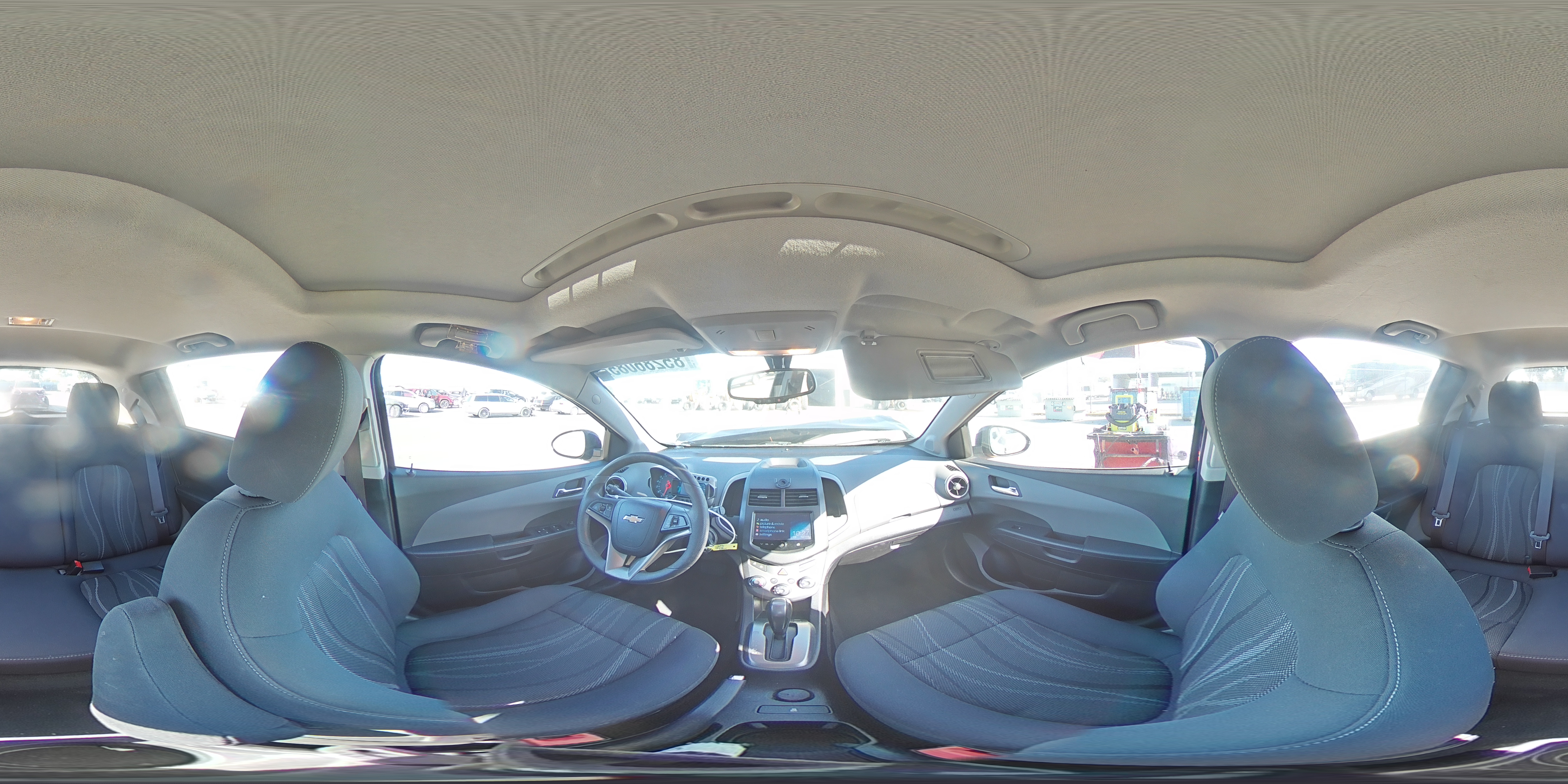 2016 Chevrolet Sonic Lt Blue vin: 1G1JC6SB6G4106526