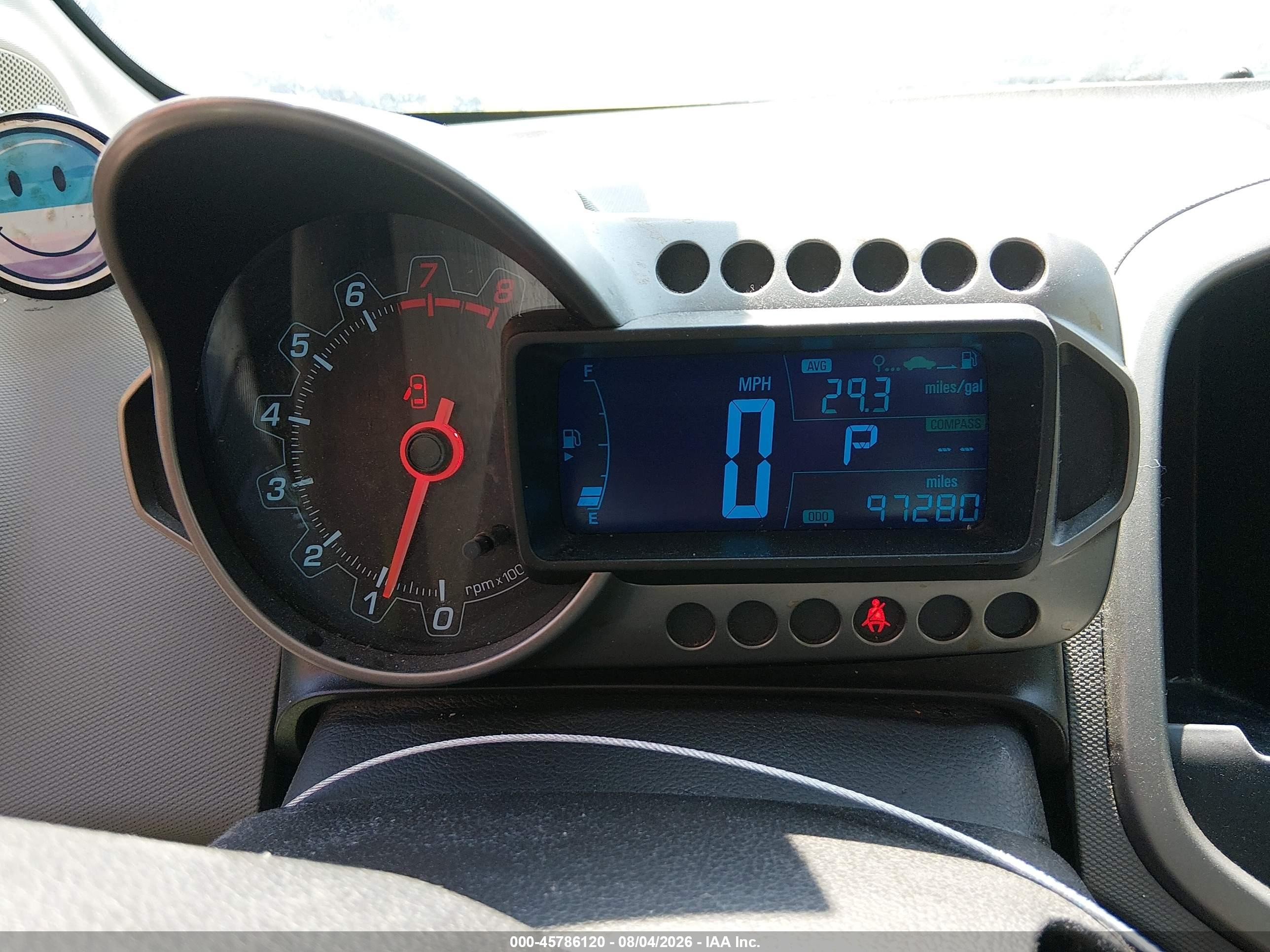 2015 Chevrolet Sonic Lt Auto Green vin: 1G1JC6SB7F4180472