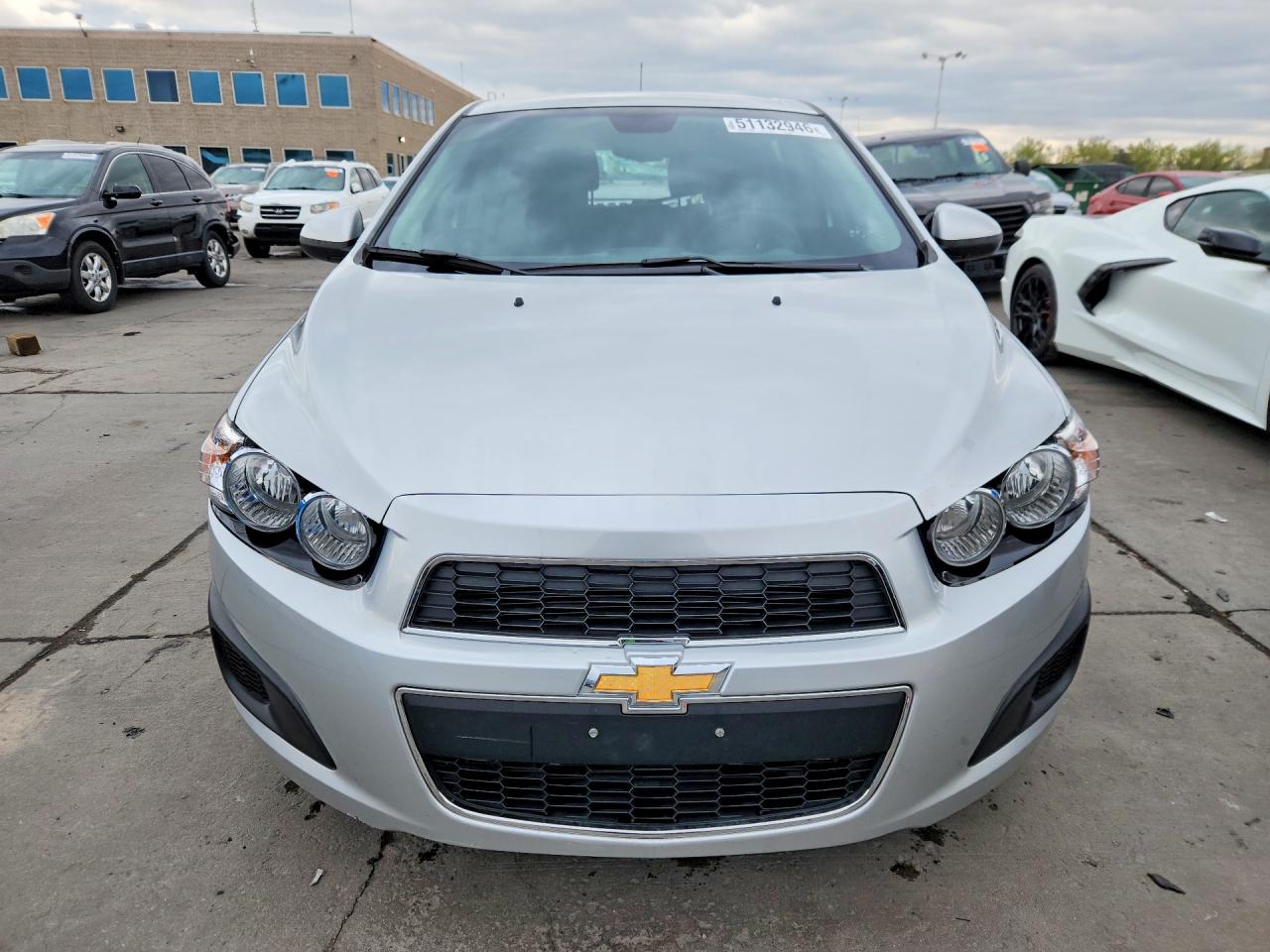 2013 Chevrolet Sonic Lt Серебряный vin: 1G1JC6SB8D4160907