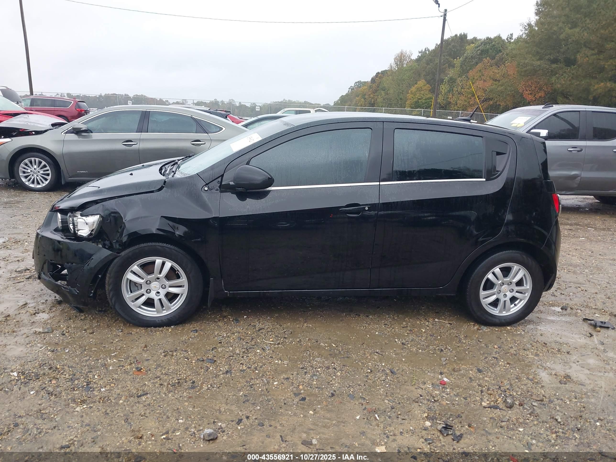 2012 Chevrolet Sonic 2lt Black vin: 1G1JC6SB9C4184339
