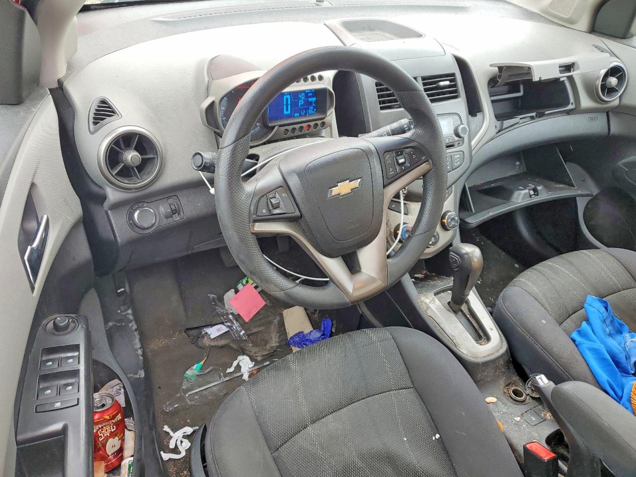 2013 Chevrolet Sonic Lt Orange vin: 1G1JC6SB9D4108038