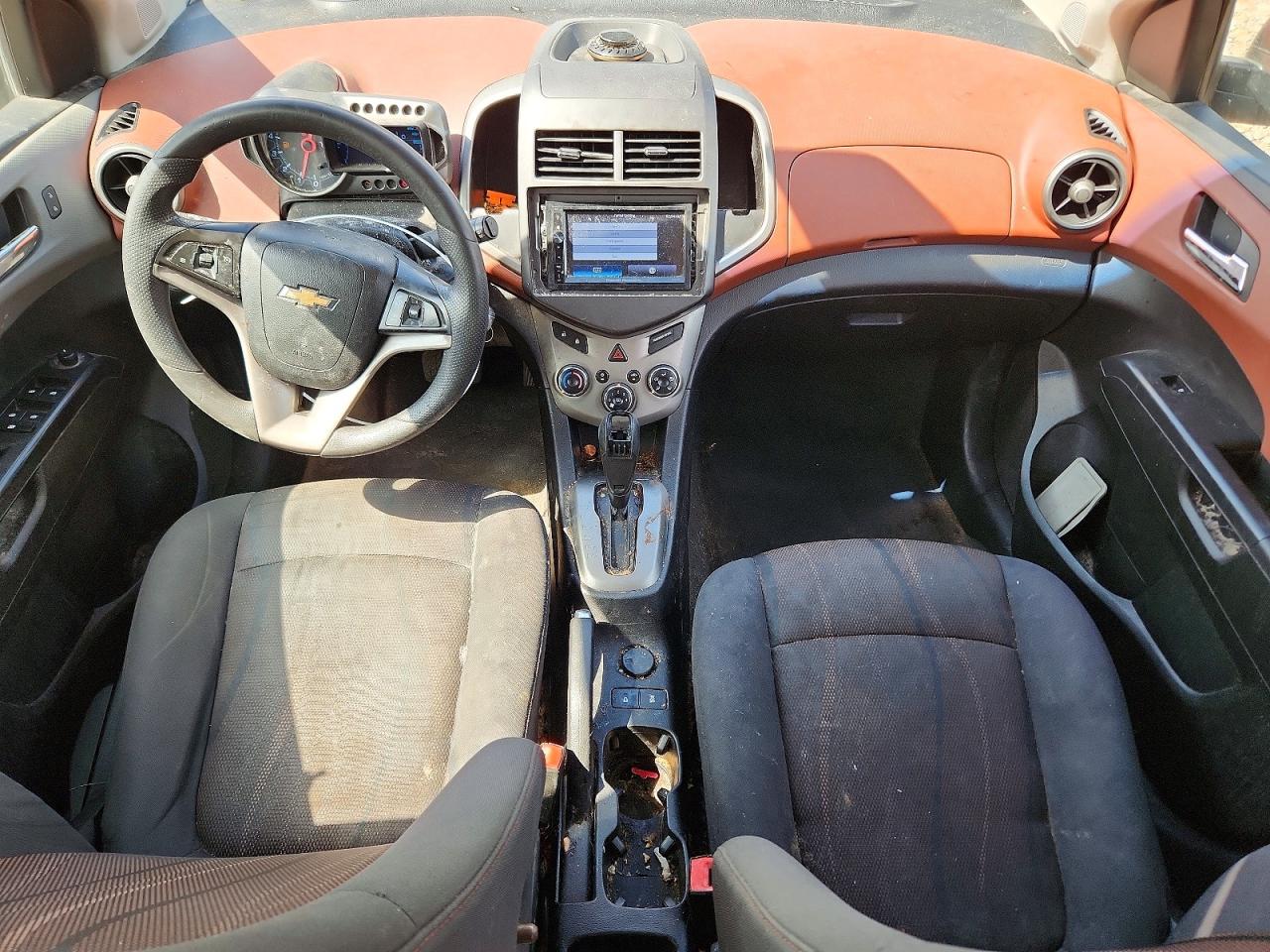 2012 Chevrolet Sonic Lt Черный vin: 1G1JC6SBXC4211824