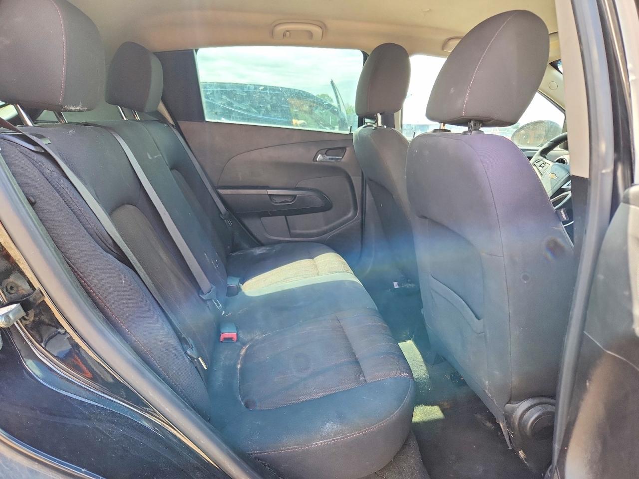 2012 Chevrolet Sonic Lt Черный vin: 1G1JC6SBXC4211824