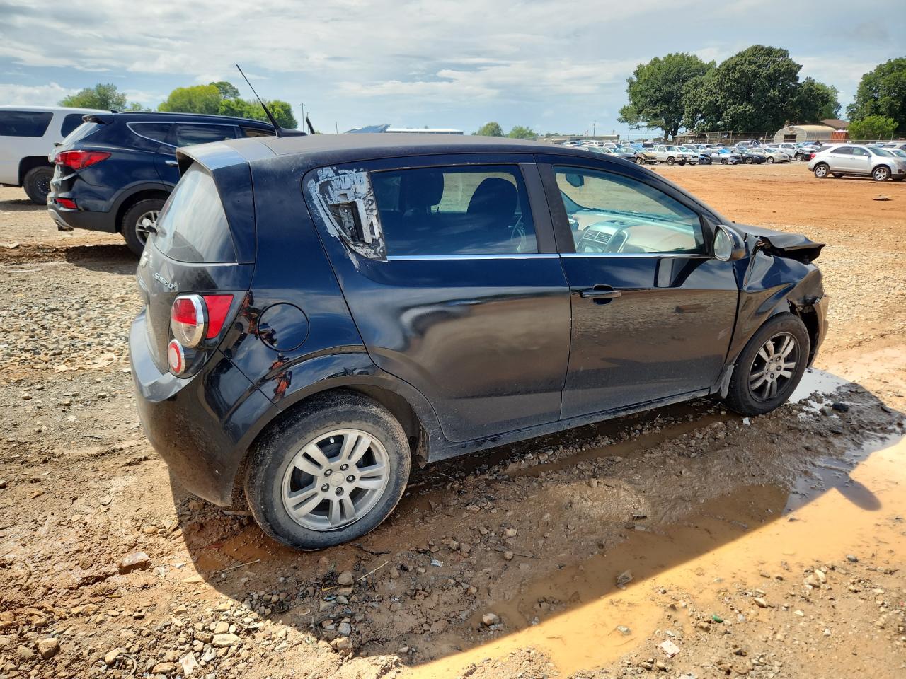2012 Chevrolet Sonic Lt Черный vin: 1G1JC6SBXC4211824