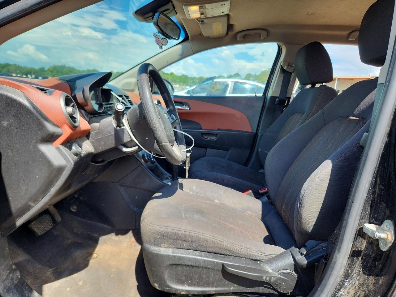 2012 Chevrolet Sonic Lt Черный vin: 1G1JC6SBXC4211824