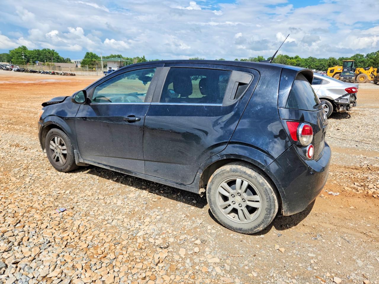 2012 Chevrolet Sonic Lt Черный vin: 1G1JC6SBXC4211824