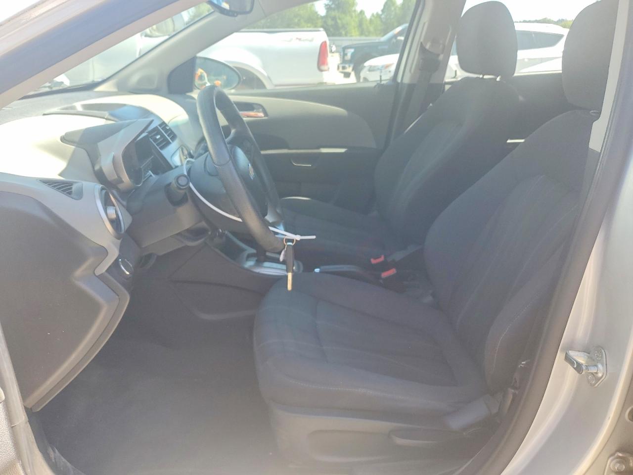 2013 Chevrolet Sonic Lt Silver vin: 1G1JC6SG1D4236804