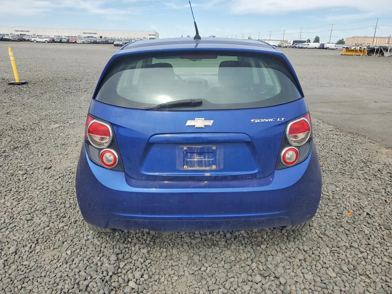 2014 Chevrolet Sonic Lt Blue vin: 1G1JC6SG1E4115403