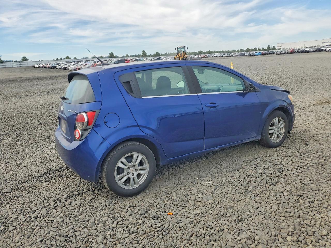 2014 Chevrolet Sonic Lt Blue vin: 1G1JC6SG1E4115403