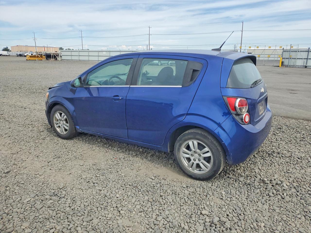 2014 Chevrolet Sonic Lt Blue vin: 1G1JC6SG1E4115403
