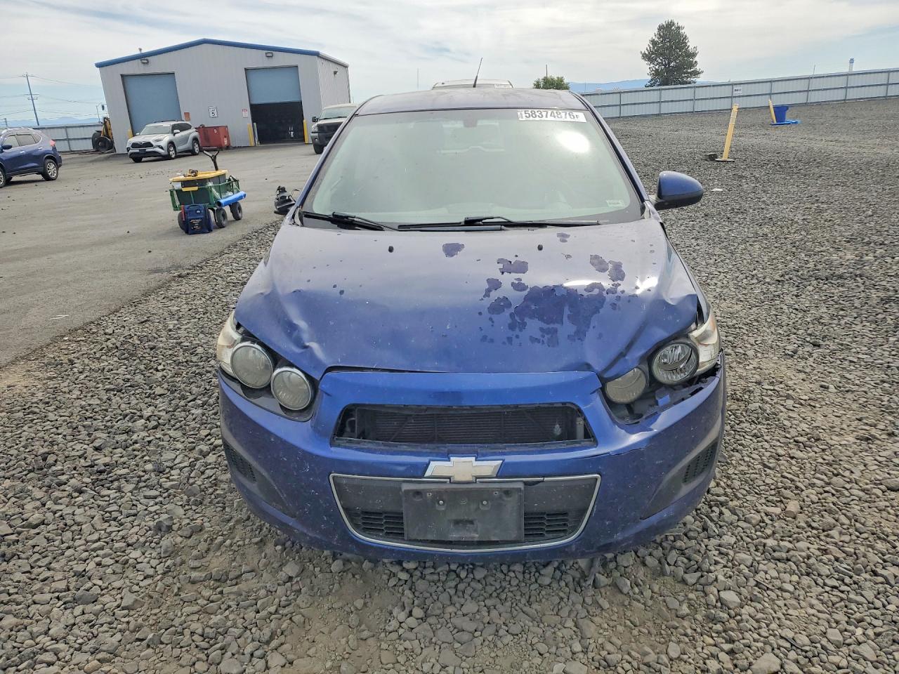 2014 Chevrolet Sonic Lt Blue vin: 1G1JC6SG1E4115403
