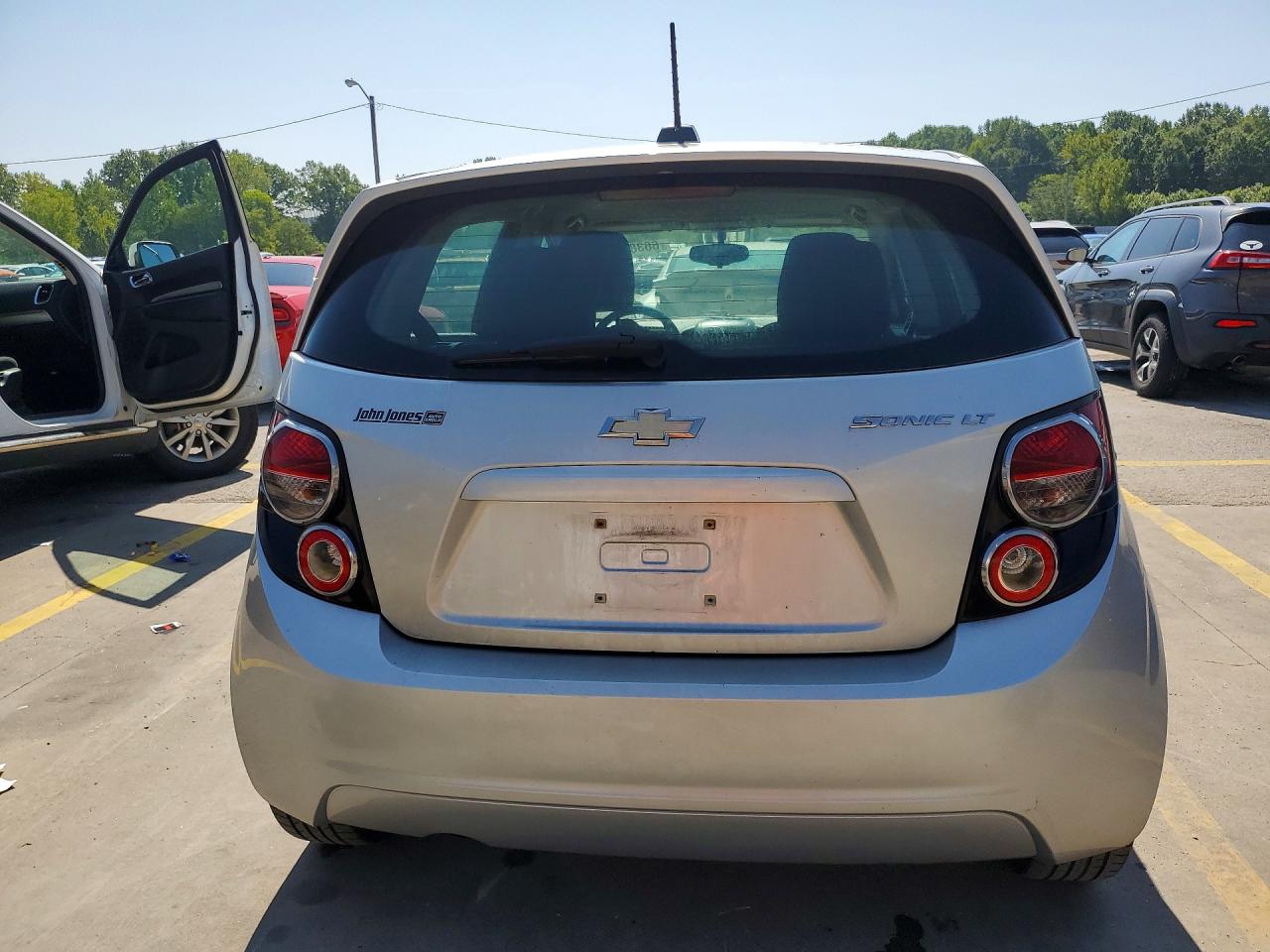 2015 Chevrolet Sonic Lt Silver vin: 1G1JC6SG1F4118772