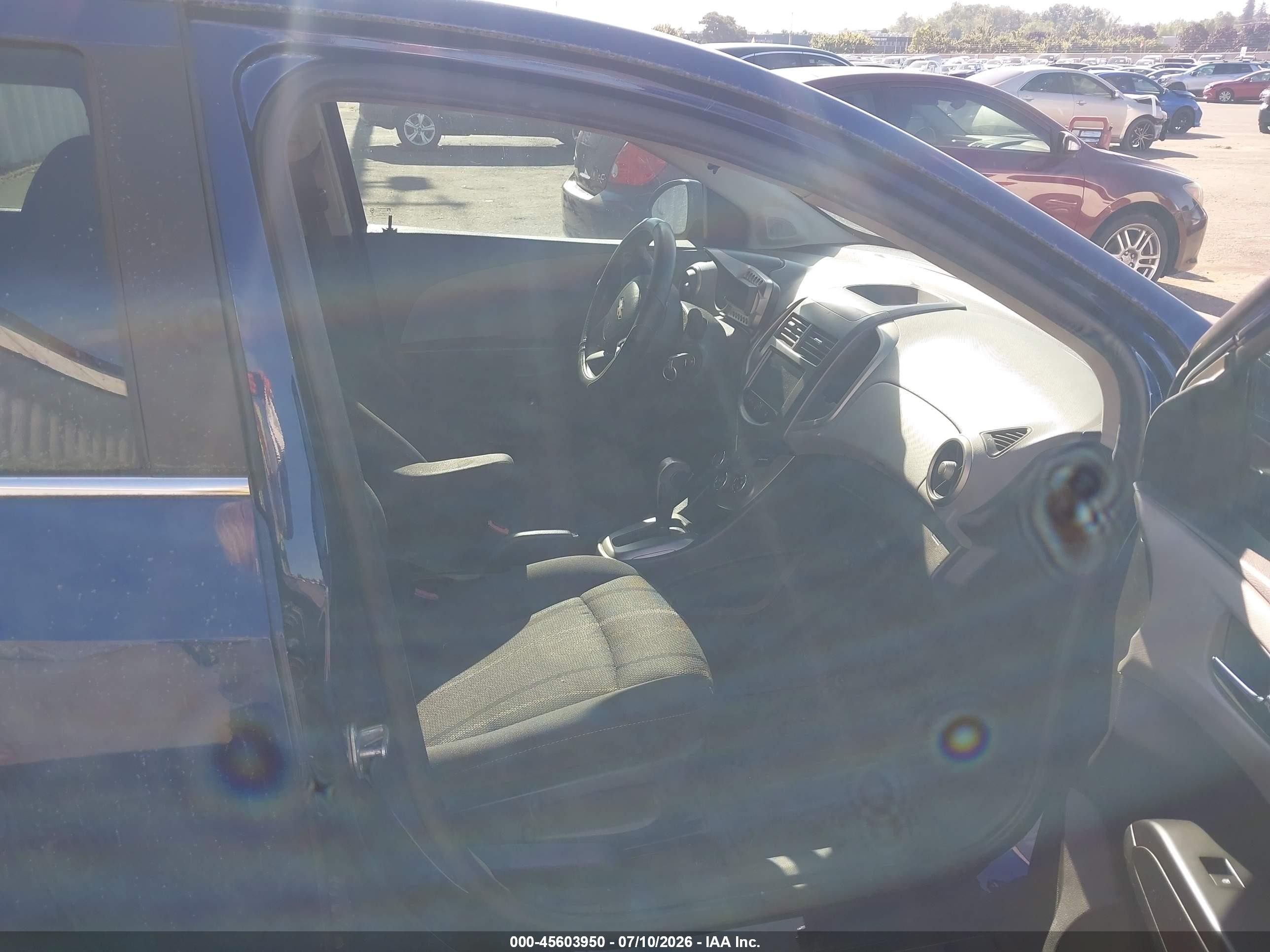 2013 Chevrolet Sonic Lt Auto Blue vin: 1G1JC6SG2D4207568