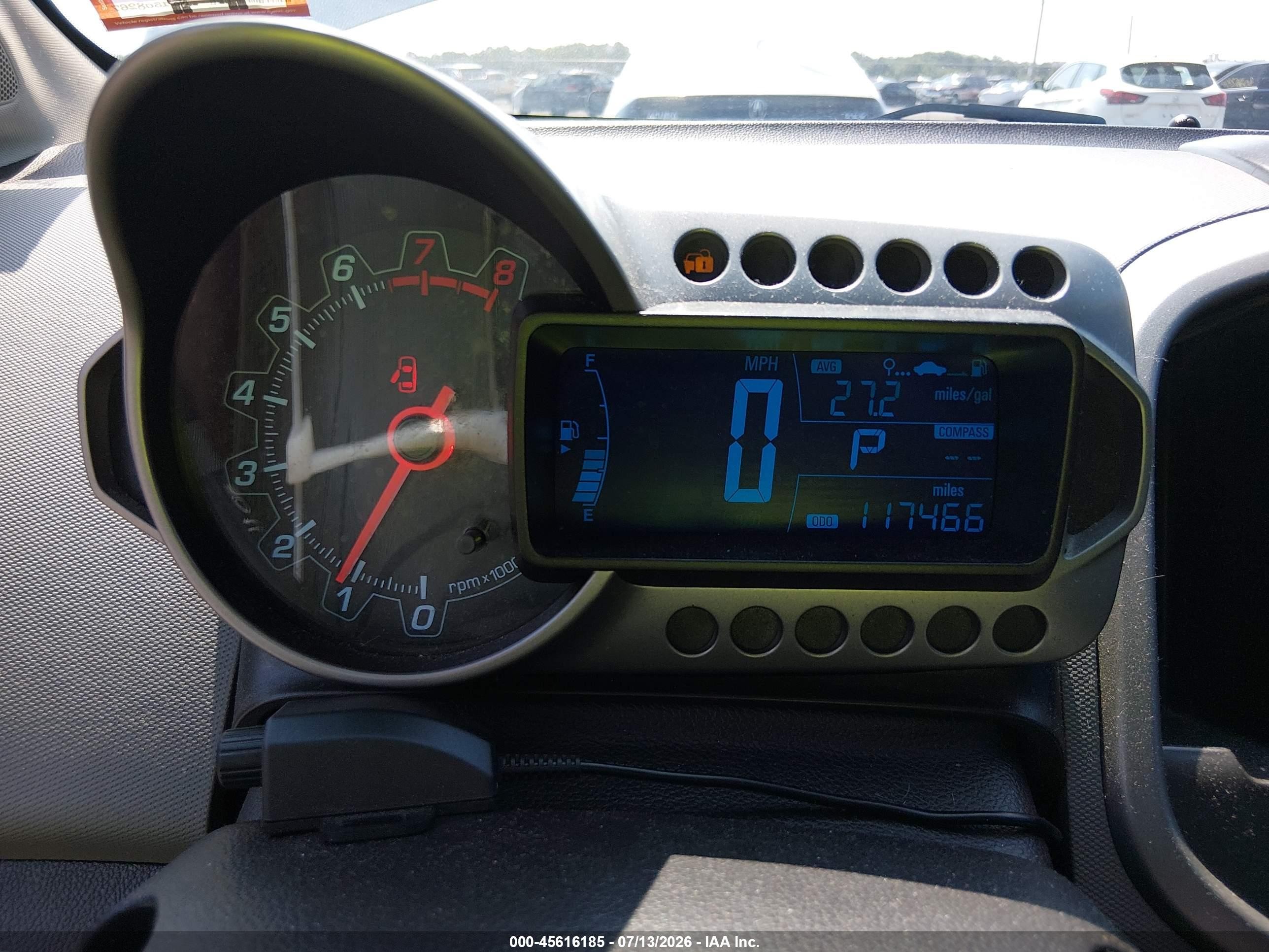 2013 Chevrolet Sonic Lt Auto Silver vin: 1G1JC6SG3D4162494