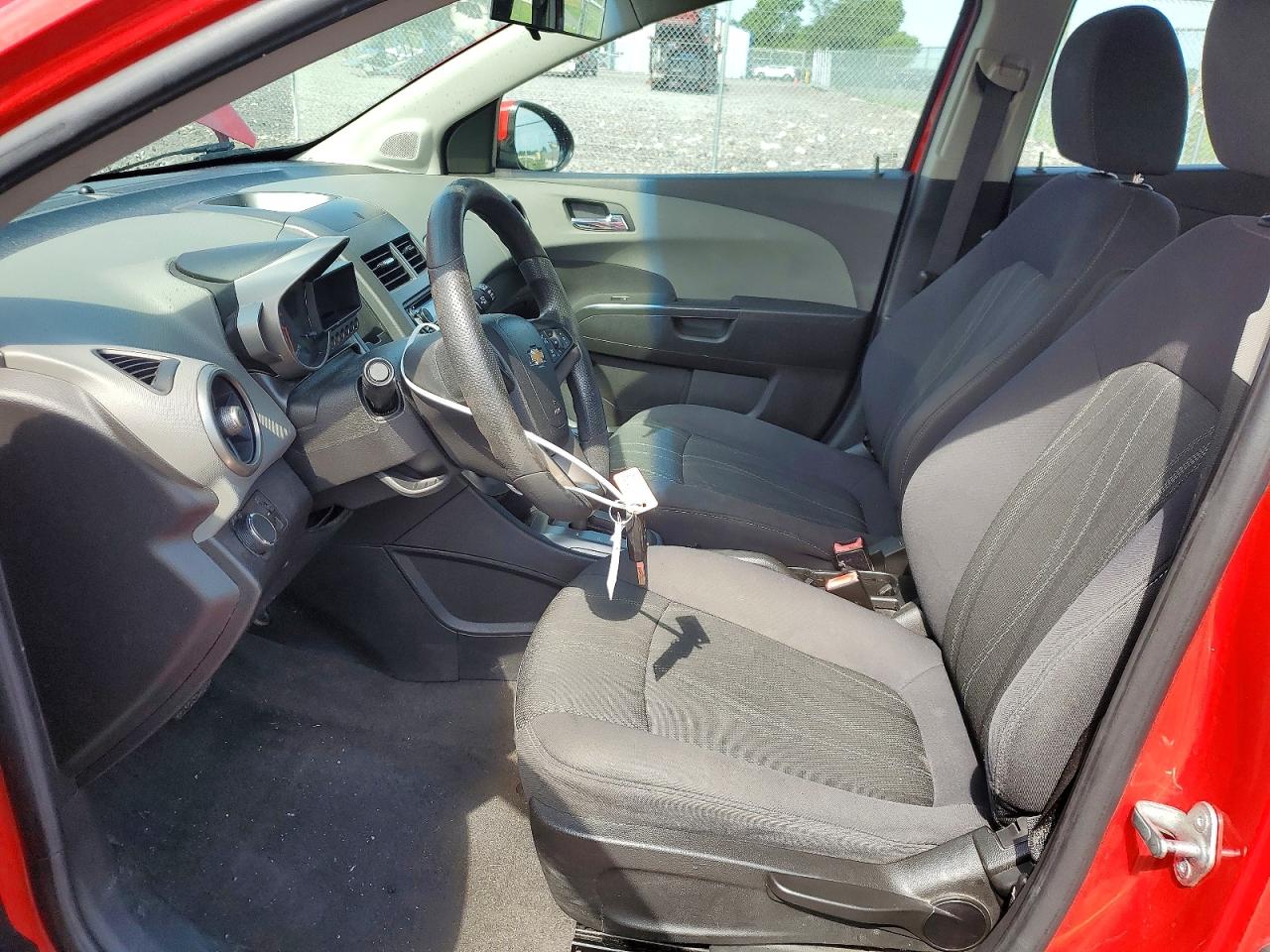 2013 Chevrolet Sonic Lt Красный vin: 1G1JC6SG3D4176668