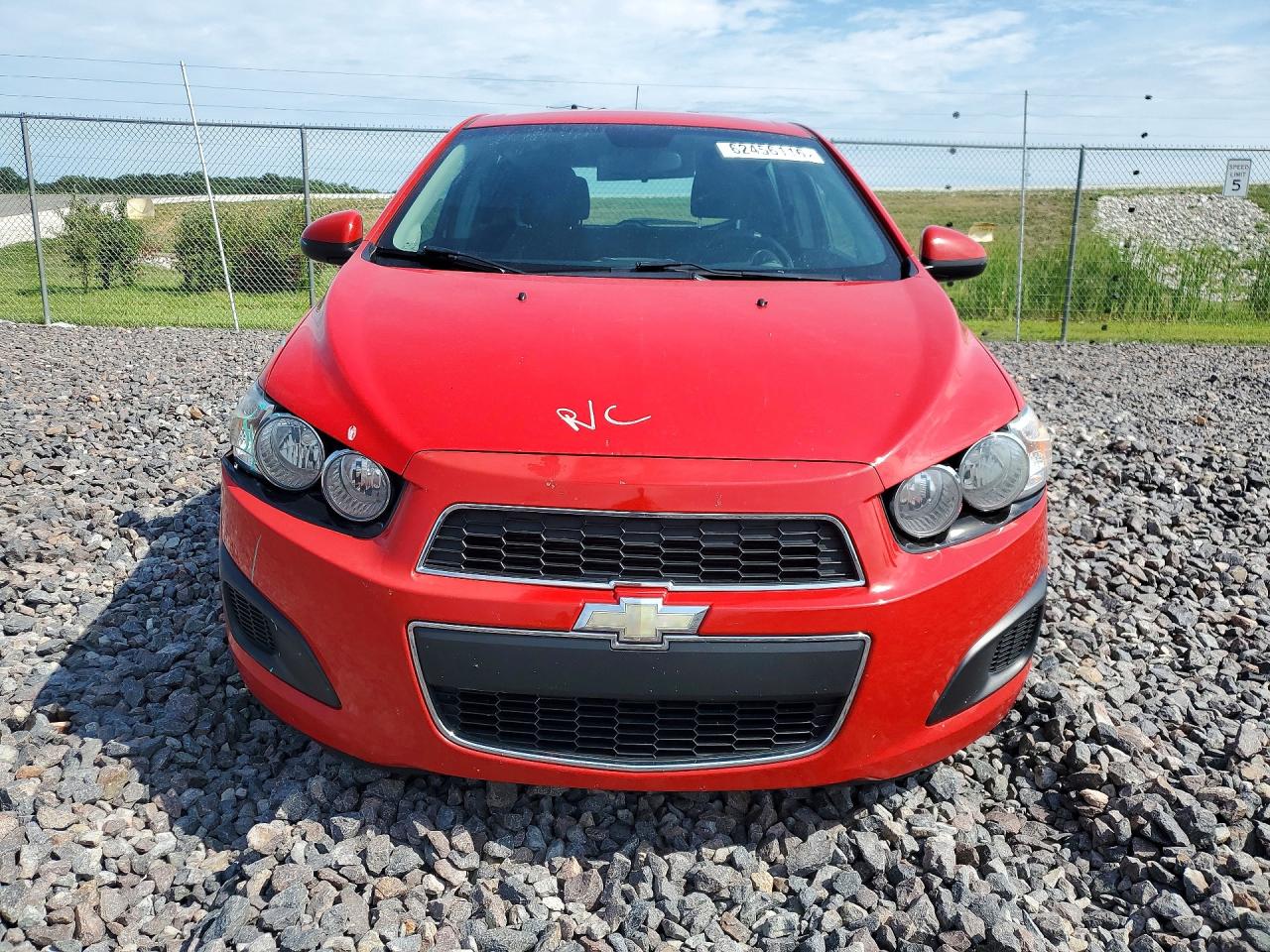 2013 Chevrolet Sonic Lt Красный vin: 1G1JC6SG3D4176668