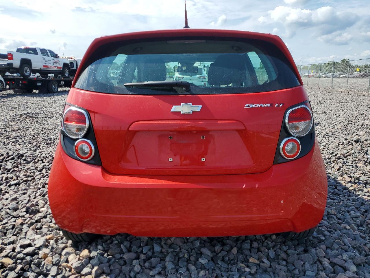 2013 Chevrolet Sonic Lt Красный vin: 1G1JC6SG3D4176668