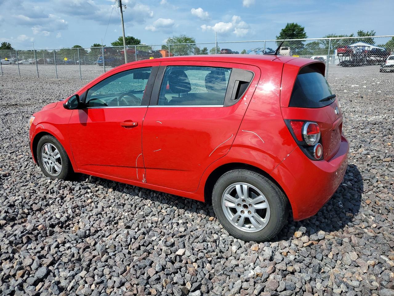 2013 Chevrolet Sonic Lt Красный vin: 1G1JC6SG3D4176668