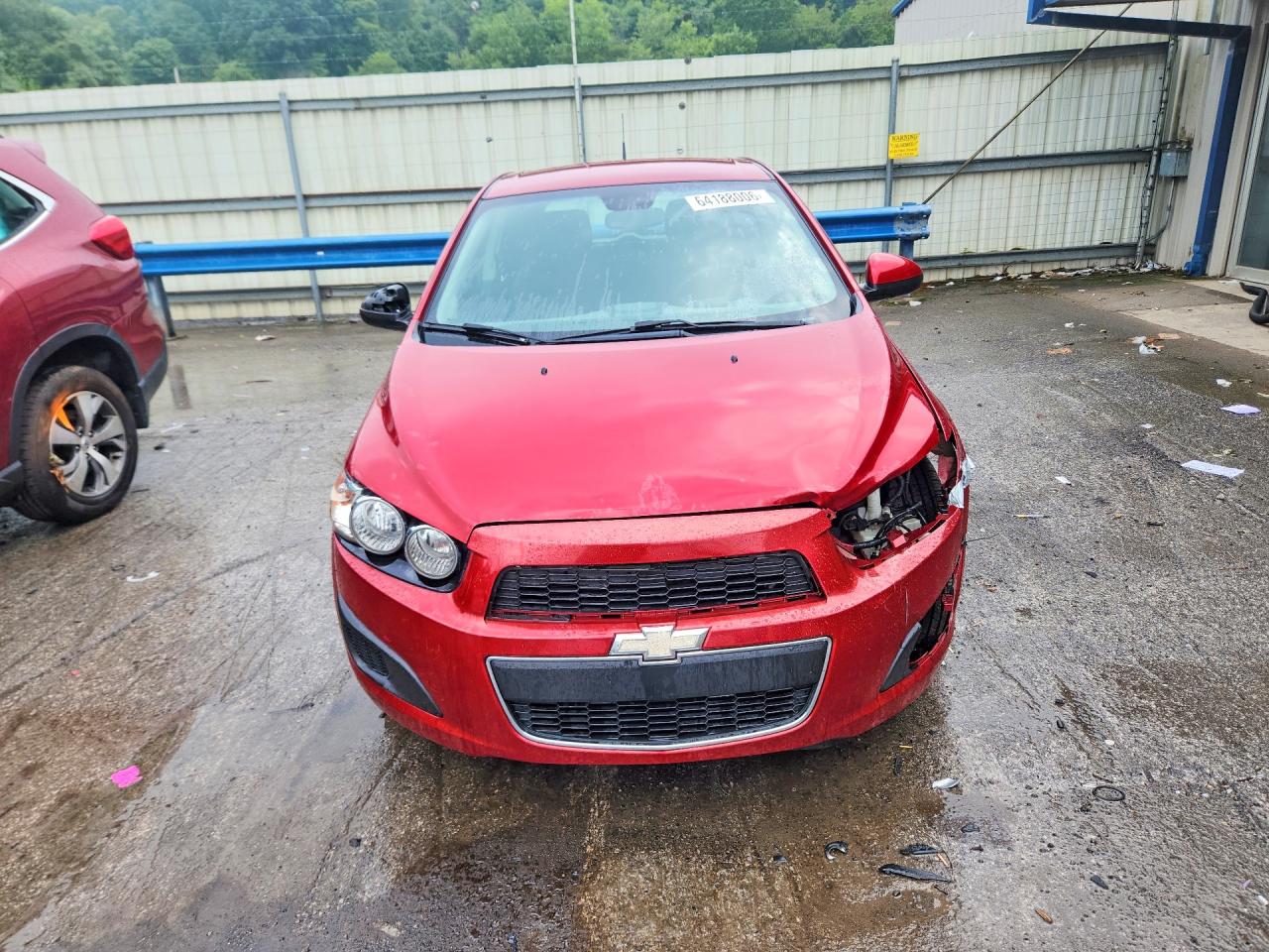 2013 Chevrolet Sonic Lt Burgundy vin: 1G1JC6SG6D4128629