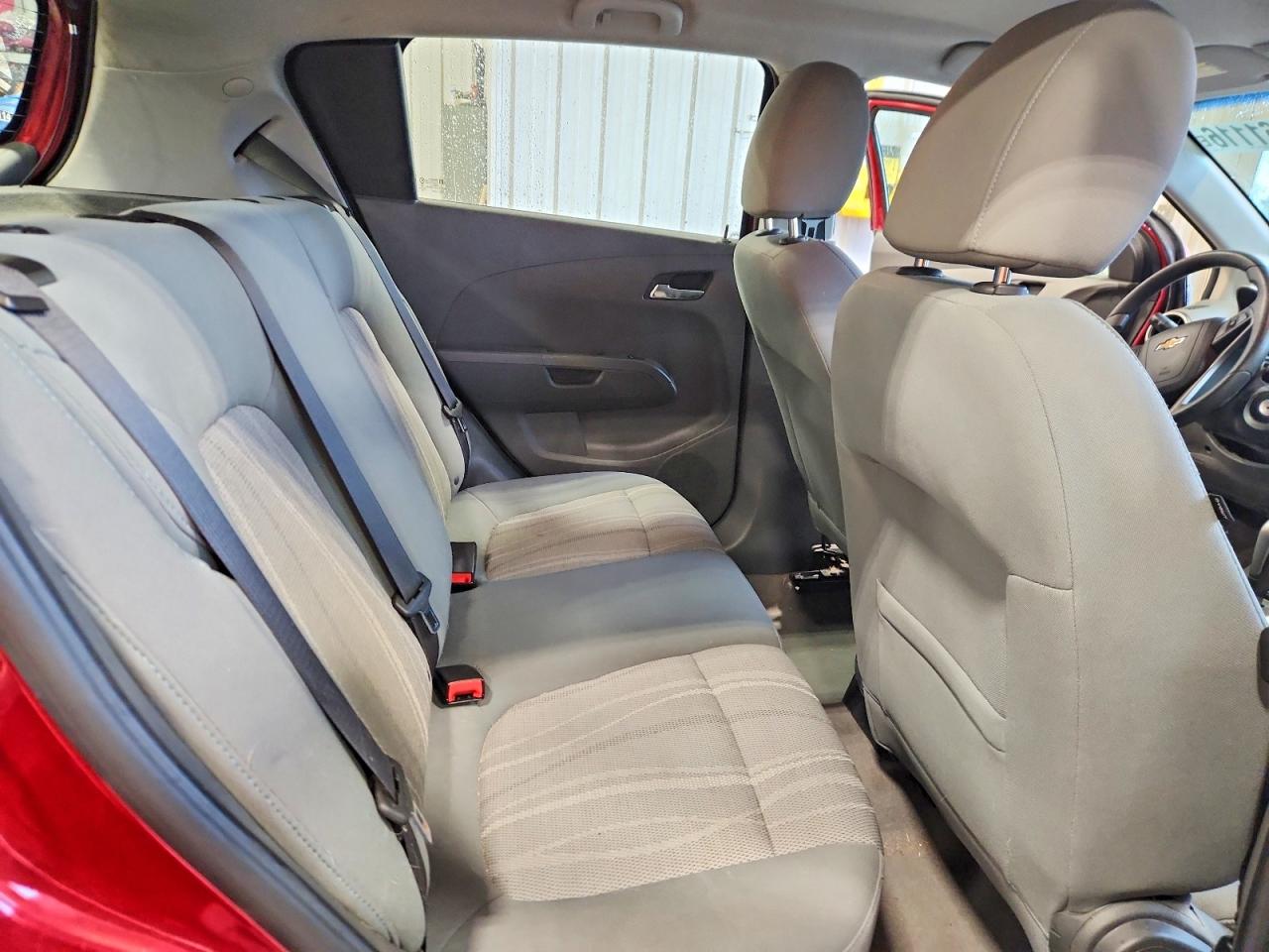 2013 Chevrolet Sonic Lt Red vin: 1G1JC6SG7D4234040