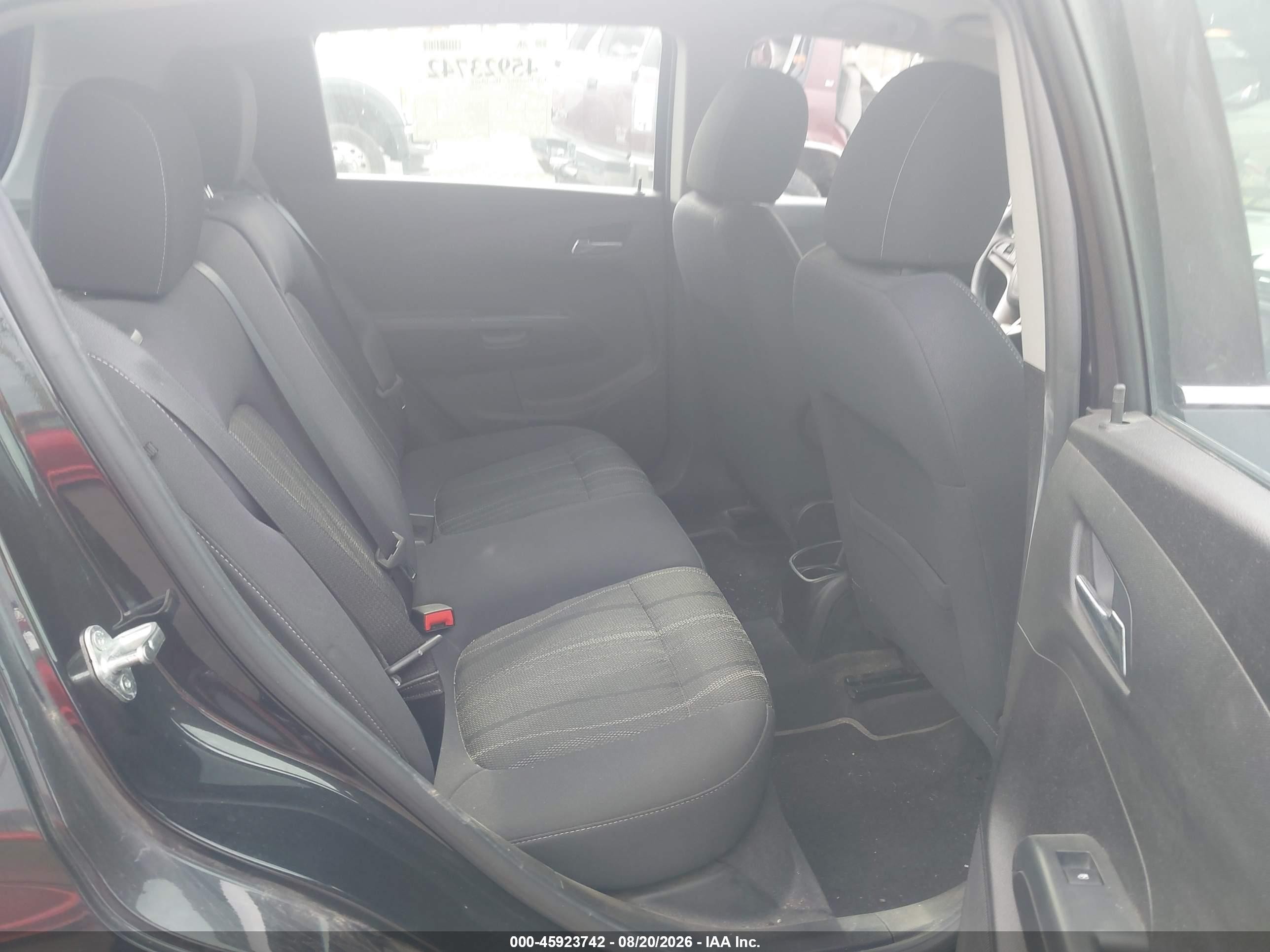 2013 Chevrolet Sonic Lt Auto Black vin: 1G1JC6SG8D4142791