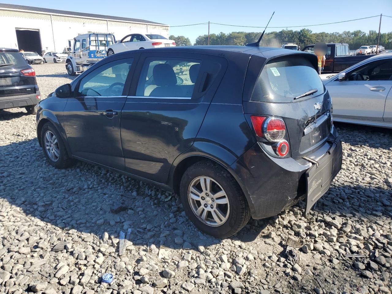 2013 Chevrolet Sonic Lt Black vin: 1G1JC6SG9D4136398