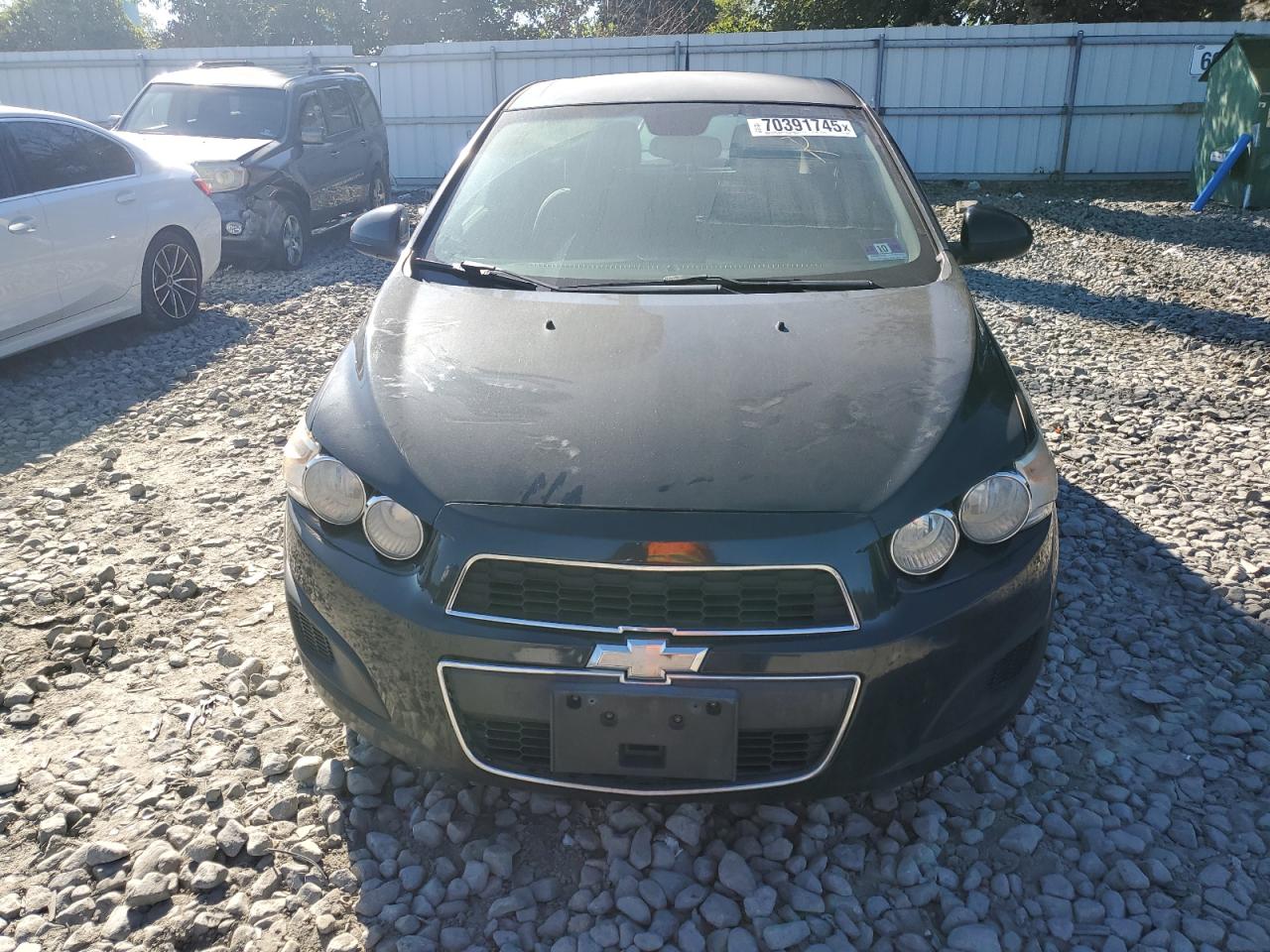 2013 Chevrolet Sonic Lt Black vin: 1G1JC6SG9D4136398