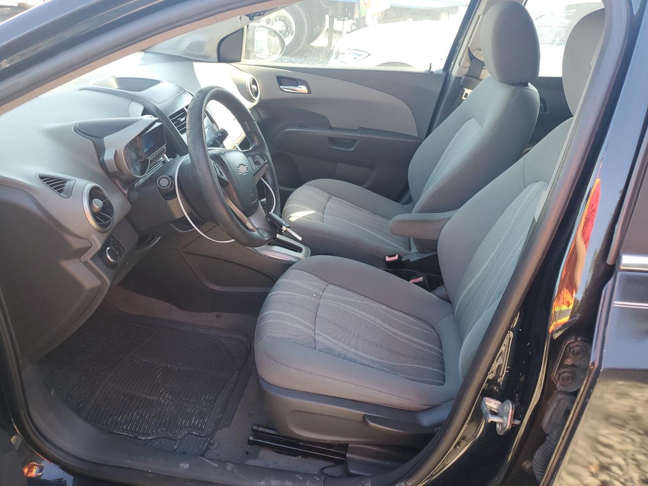 2013 Chevrolet Sonic Lt Black vin: 1G1JC6SG9D4136398