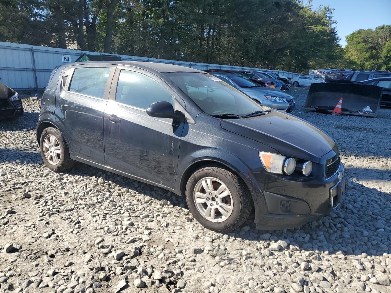 2013 Chevrolet Sonic Lt Black vin: 1G1JC6SG9D4136398