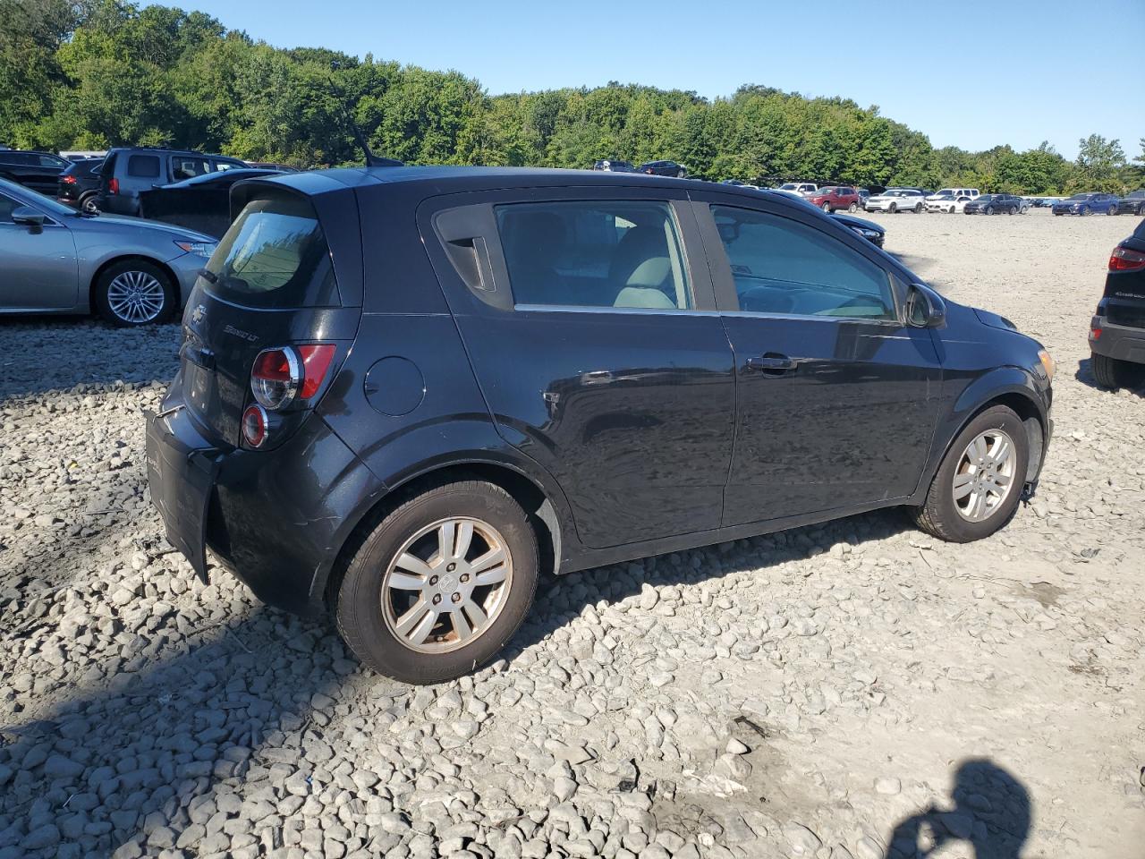 2013 Chevrolet Sonic Lt Black vin: 1G1JC6SG9D4136398