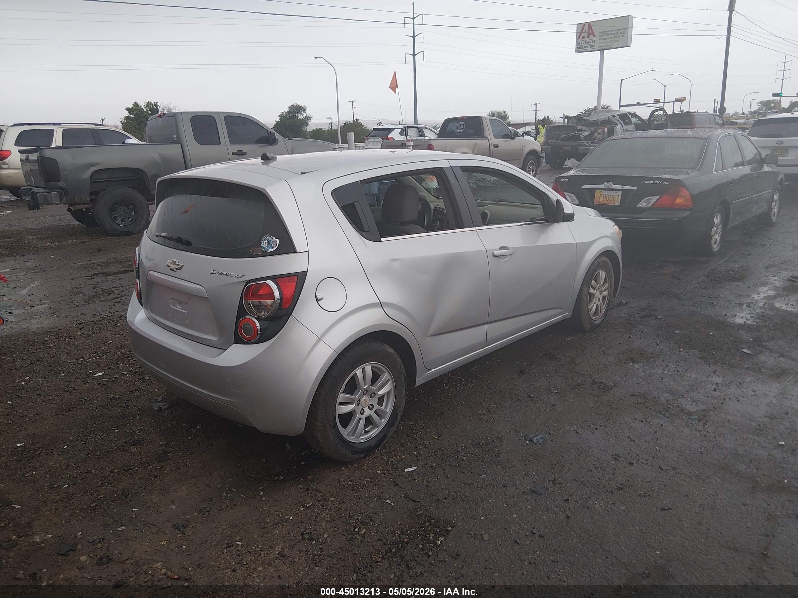 2012 Chevrolet Sonic 2lt Silver vin: 1G1JC6SH0C4164369