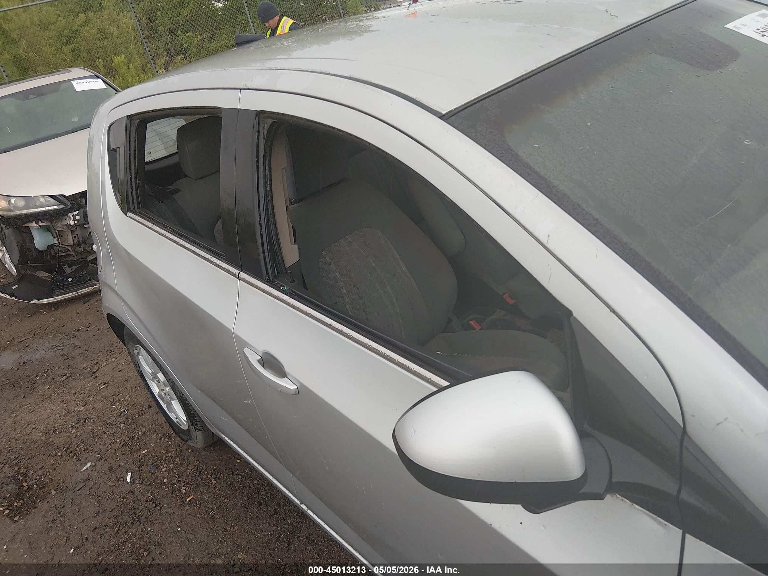2012 Chevrolet Sonic 2lt Silver vin: 1G1JC6SH0C4164369