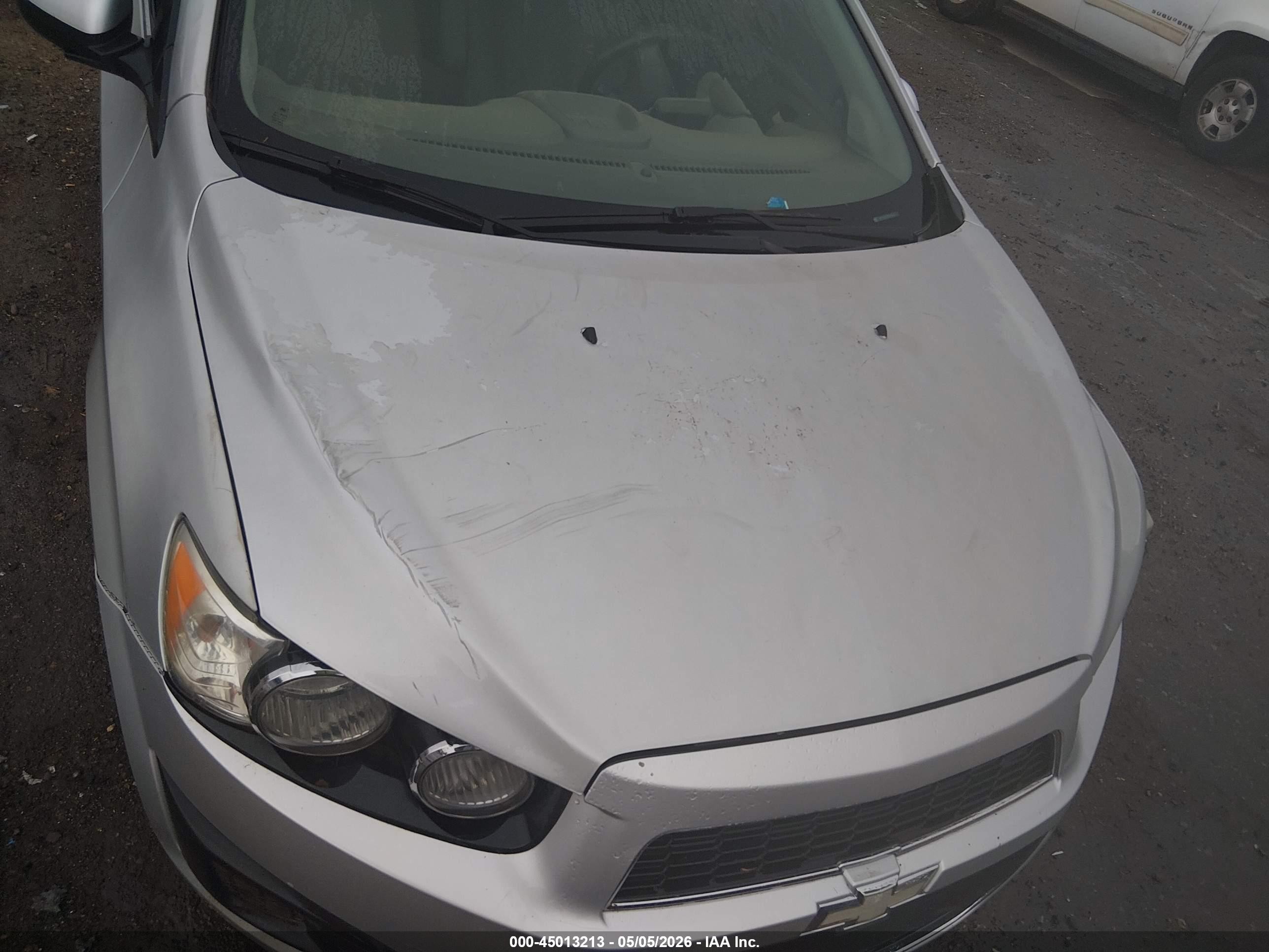 2012 Chevrolet Sonic 2lt Silver vin: 1G1JC6SH0C4164369