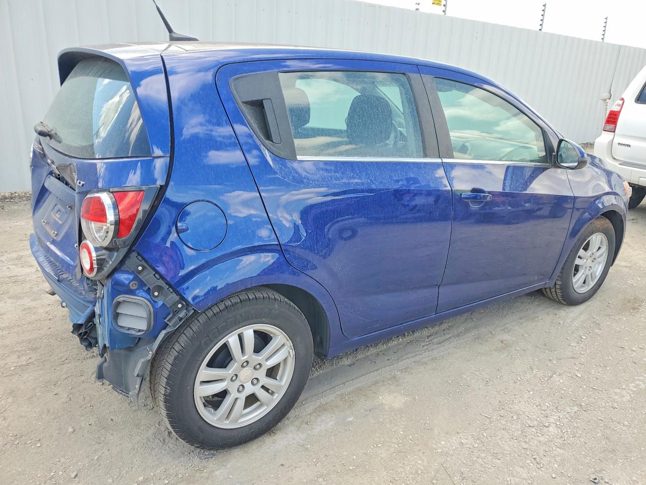 2012 Chevrolet Sonic Lt Blue vin: 1G1JC6SH0C4198019