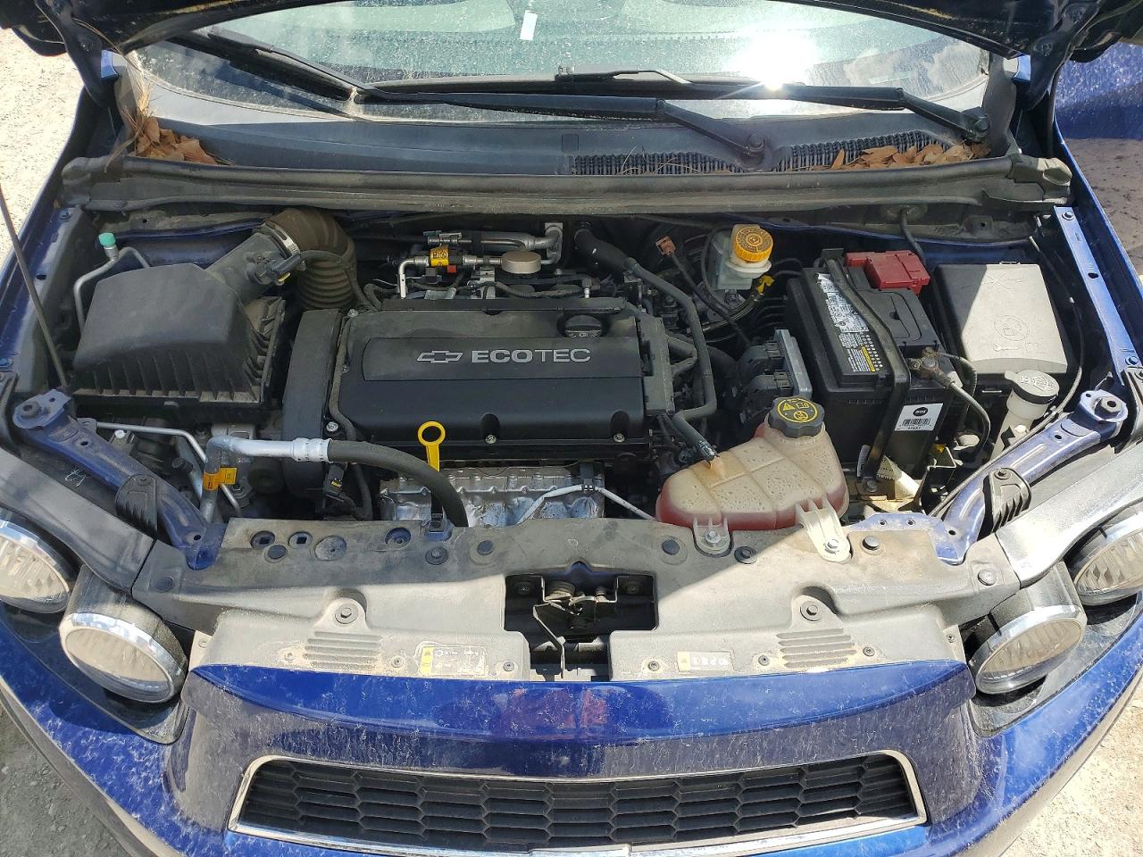 2012 Chevrolet Sonic Lt Blue vin: 1G1JC6SH0C4198019