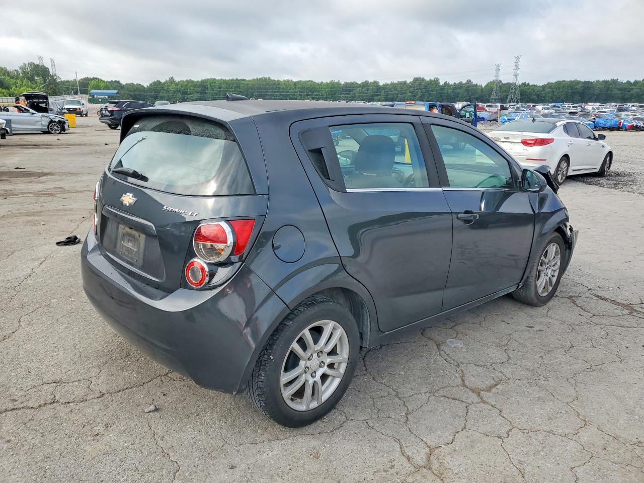 2014 Chevrolet Sonic Lt Black vin: 1G1JC6SH0E4136039
