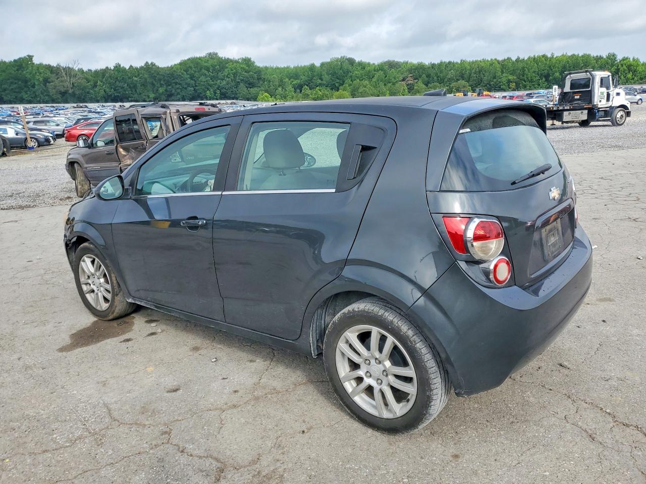 2014 Chevrolet Sonic Lt Black vin: 1G1JC6SH0E4136039