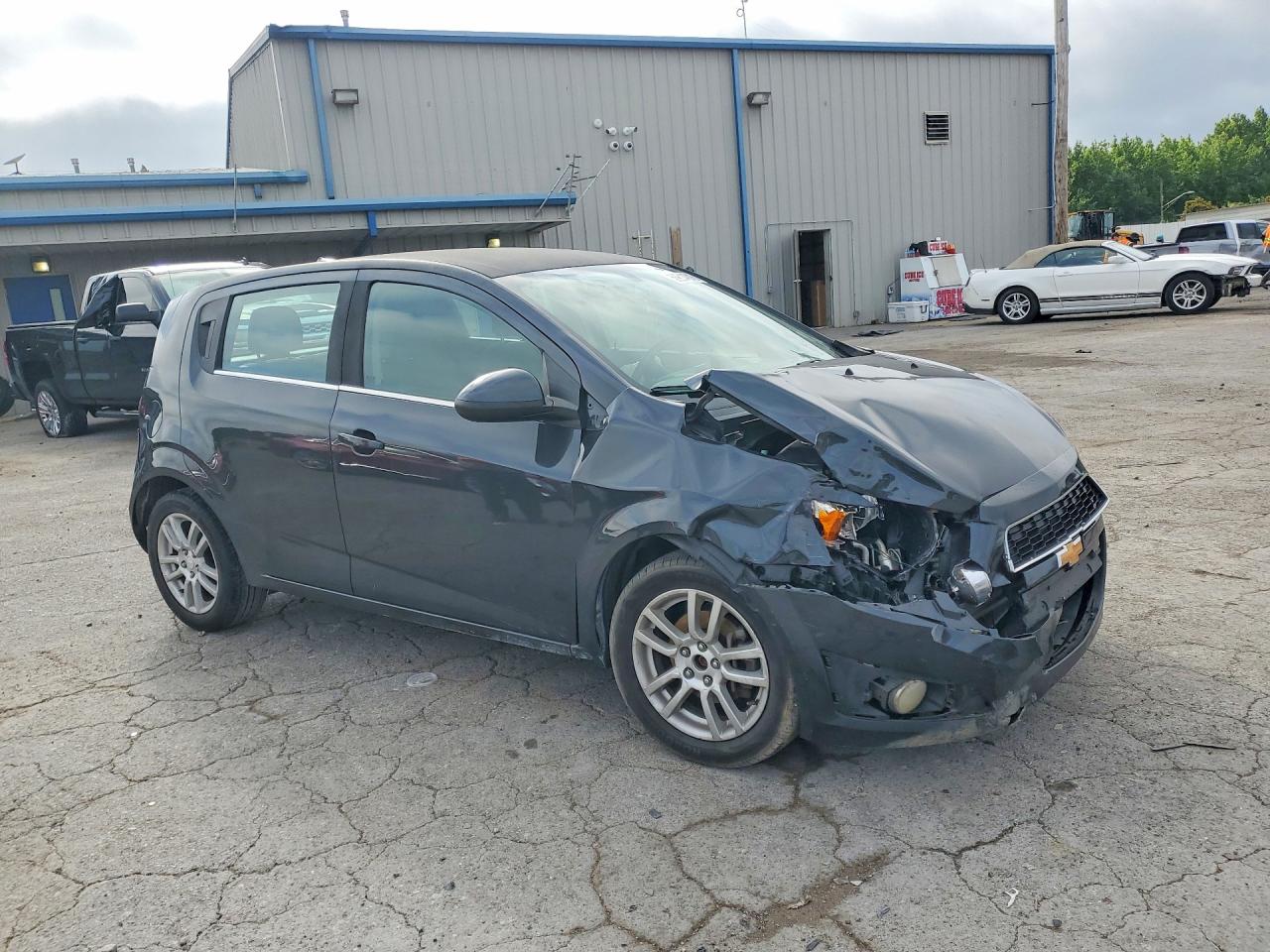 2014 Chevrolet Sonic Lt Black vin: 1G1JC6SH0E4136039