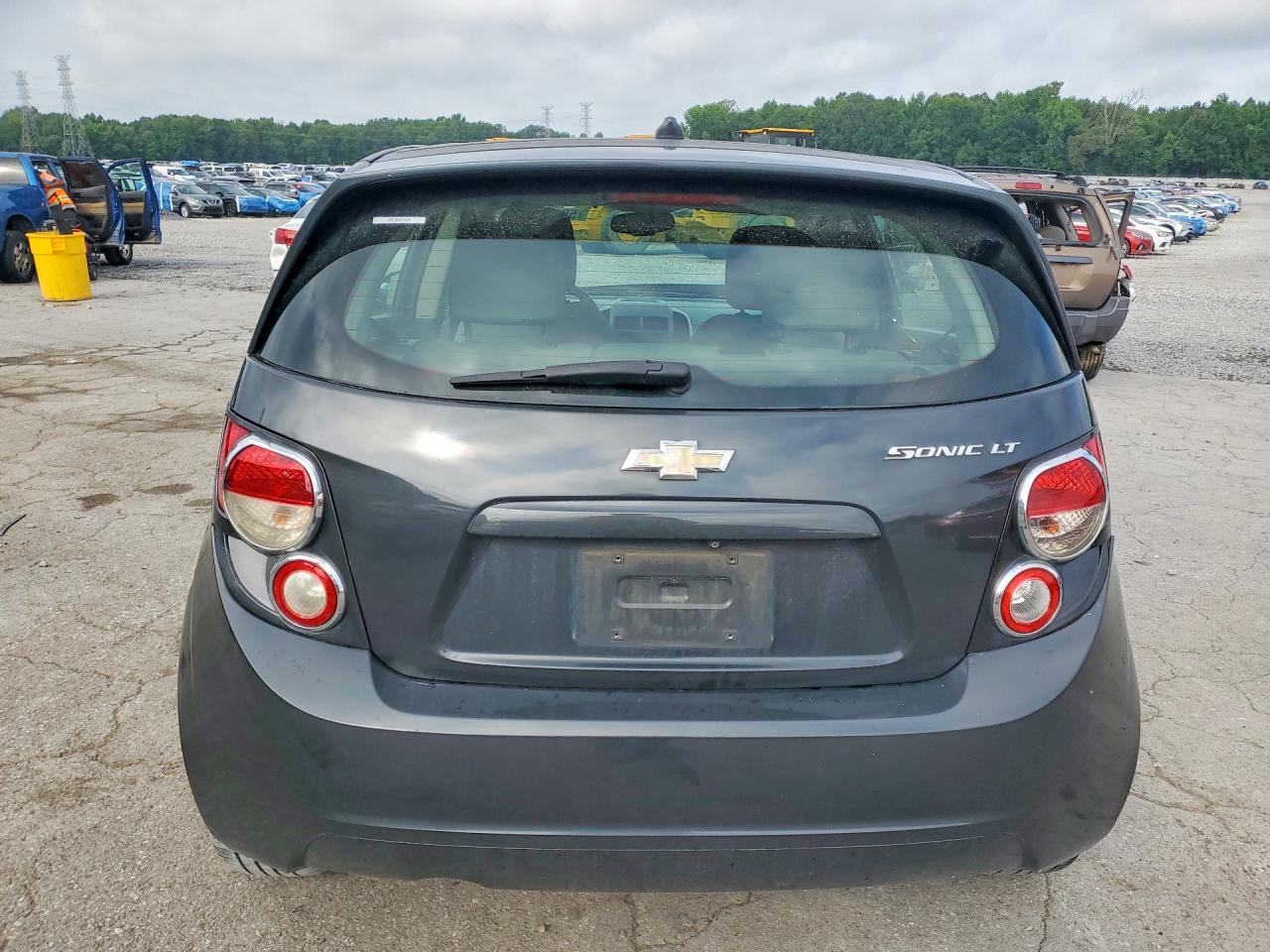 2014 Chevrolet Sonic Lt Black vin: 1G1JC6SH0E4136039