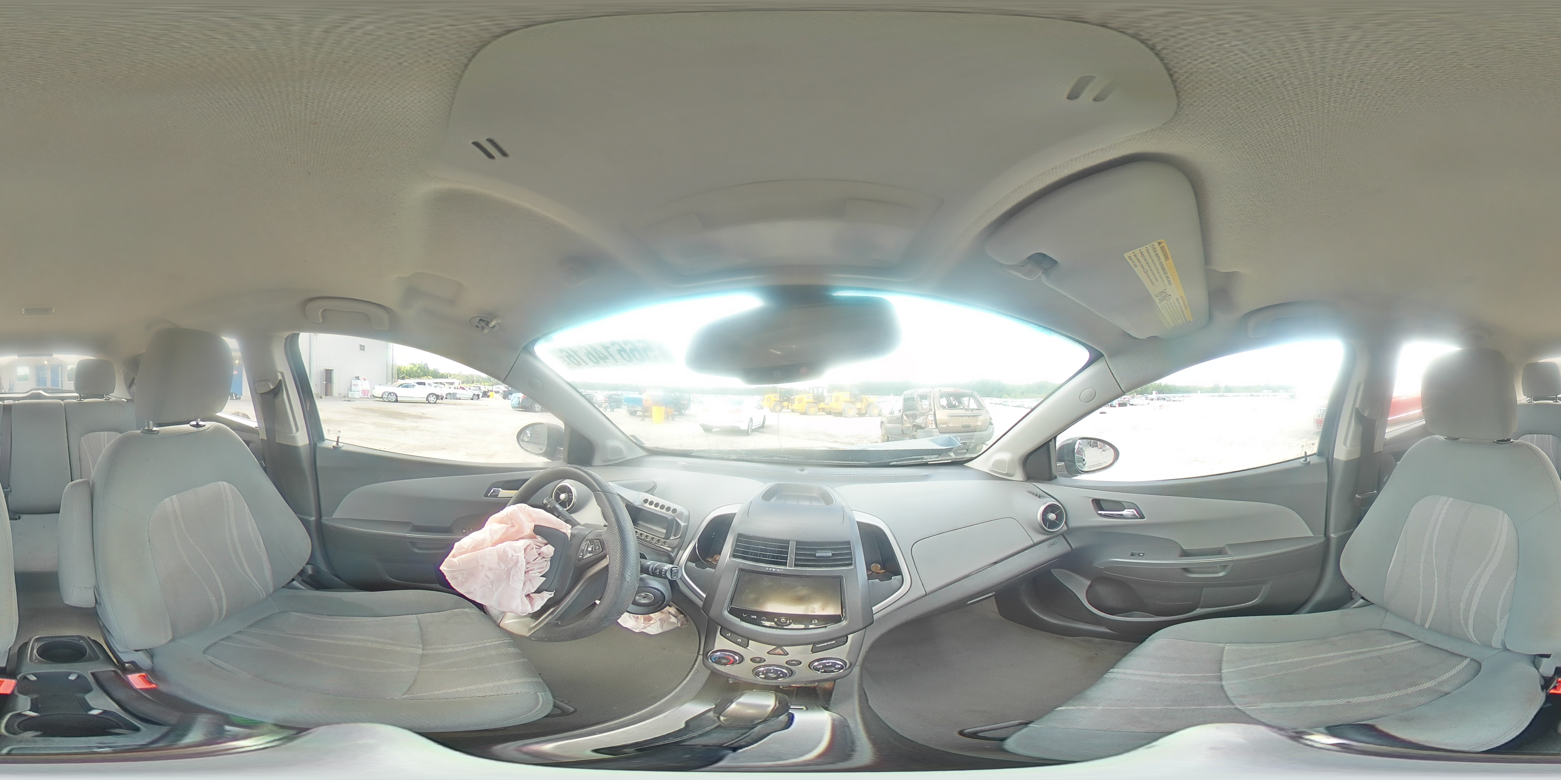 2014 Chevrolet Sonic Lt Black vin: 1G1JC6SH0E4136039