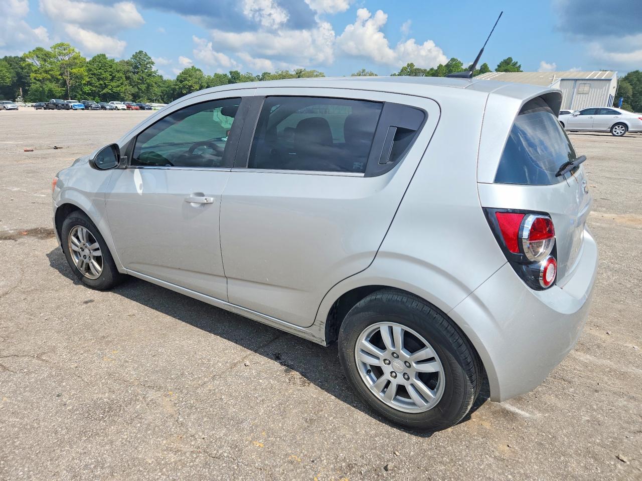 2014 Chevrolet Sonic Lt Silver vin: 1G1JC6SH0E4136722