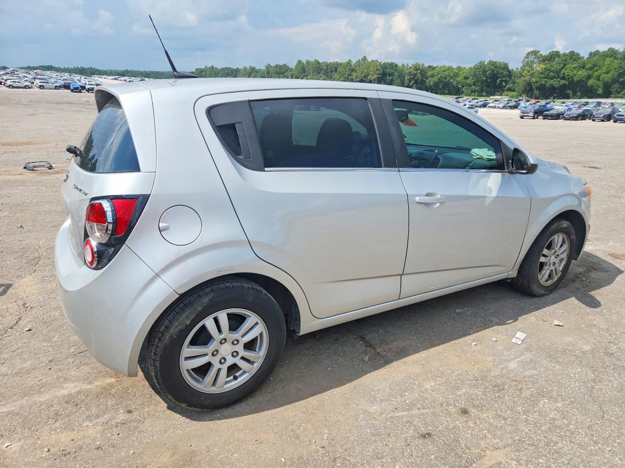 2014 Chevrolet Sonic Lt Silver vin: 1G1JC6SH0E4136722