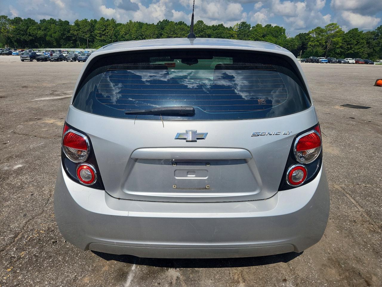 2014 Chevrolet Sonic Lt Silver vin: 1G1JC6SH0E4136722
