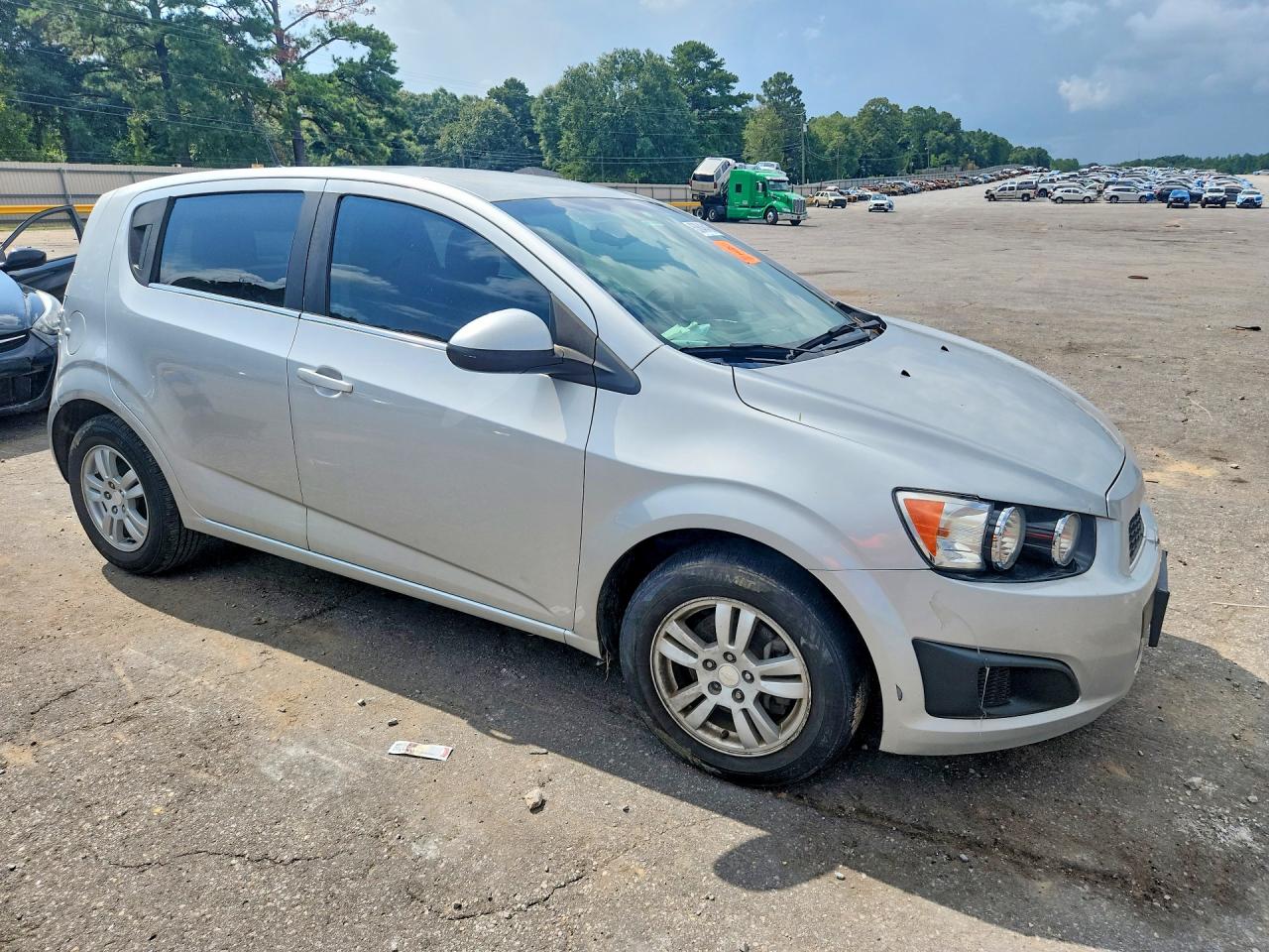 2014 Chevrolet Sonic Lt Silver vin: 1G1JC6SH0E4136722